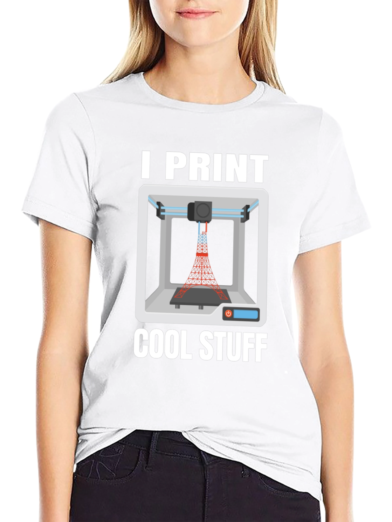 I Print Cool Stuff - 3D Printing T-Shirt