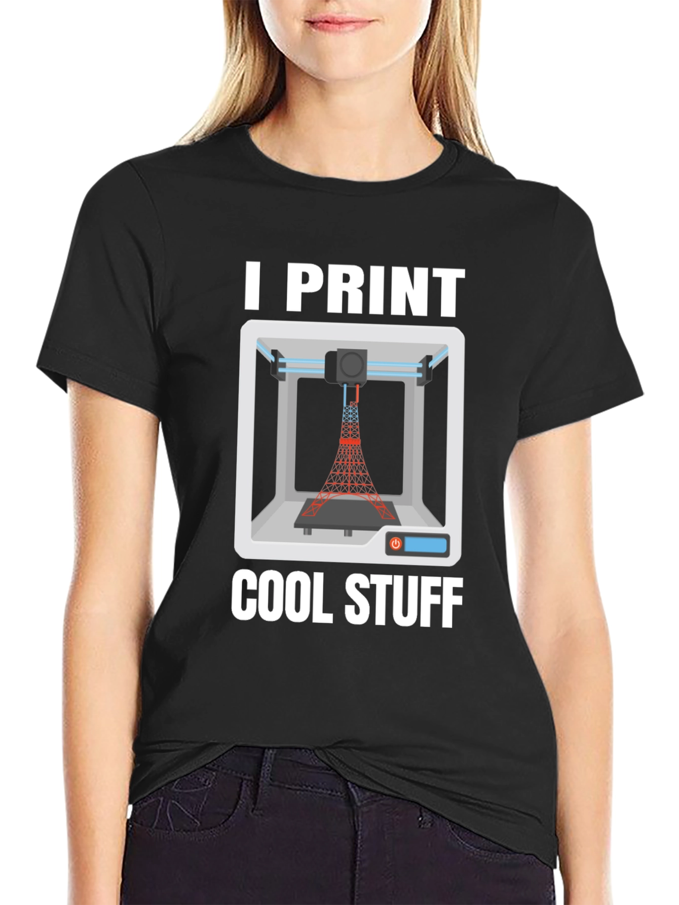 I Print Cool Stuff - 3D Printing T-Shirt