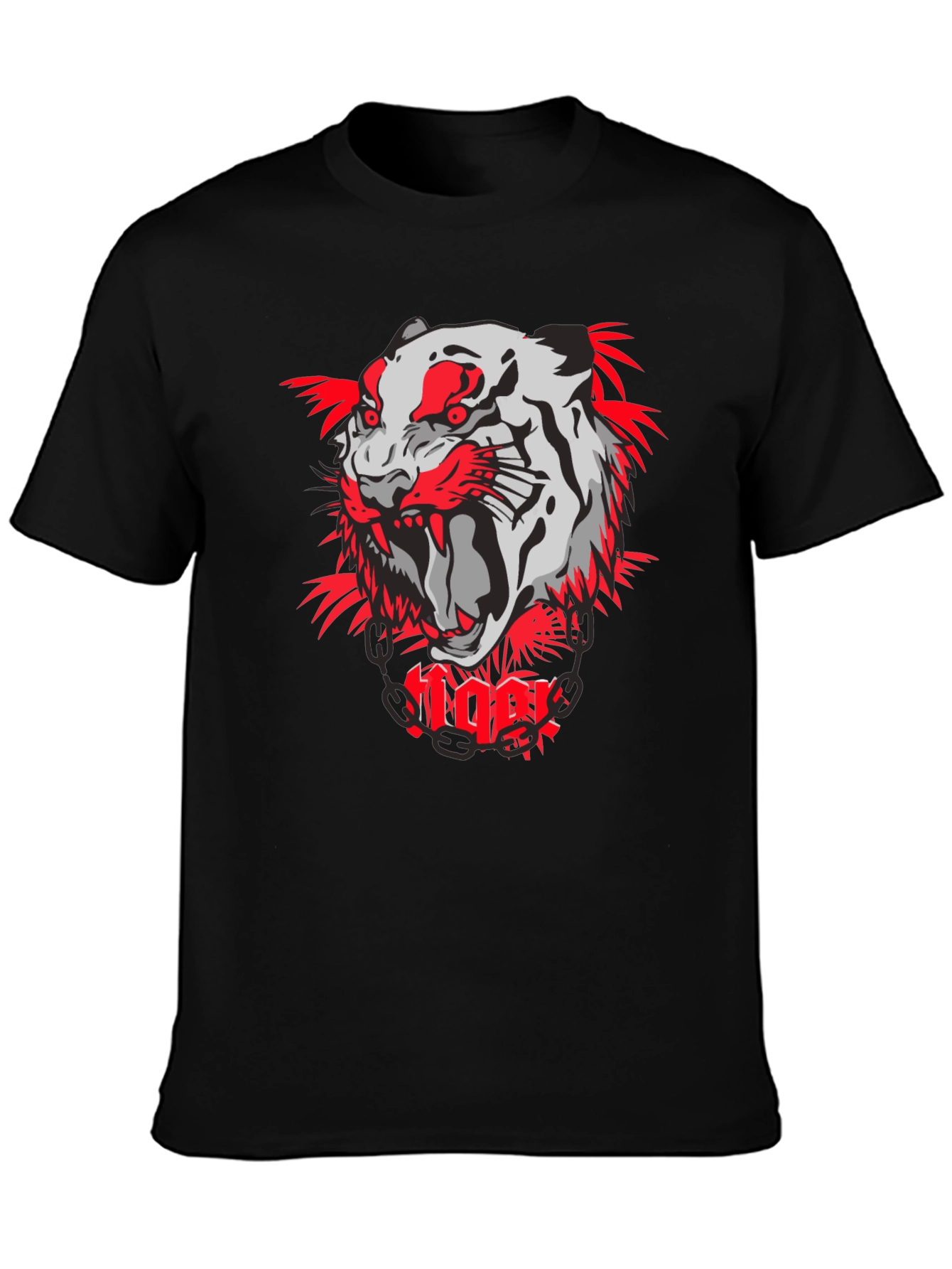 Tiger Graphic Print T-Shirt - Bold & Stylish