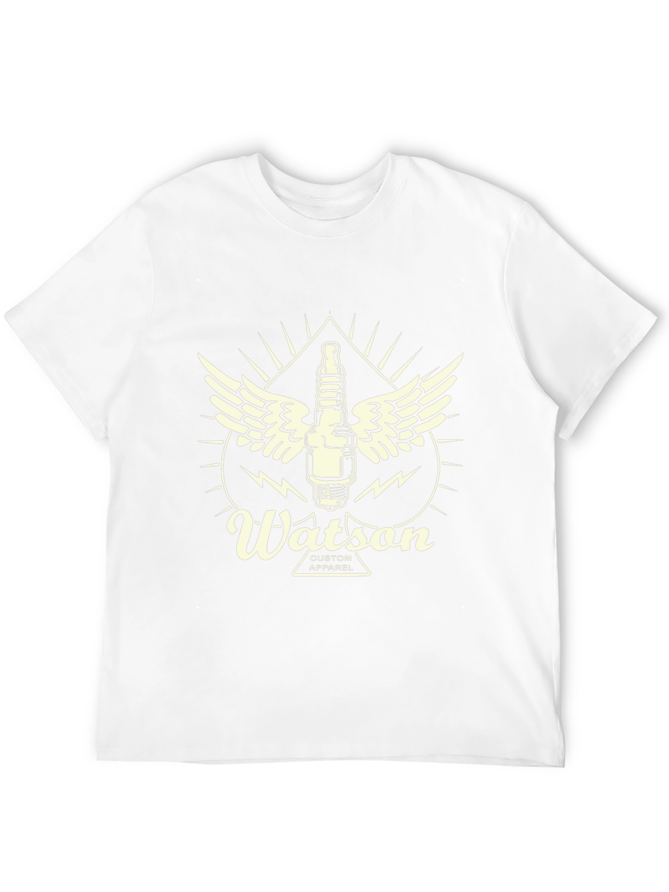 Watson Custom Apparel Black Graphic Tee