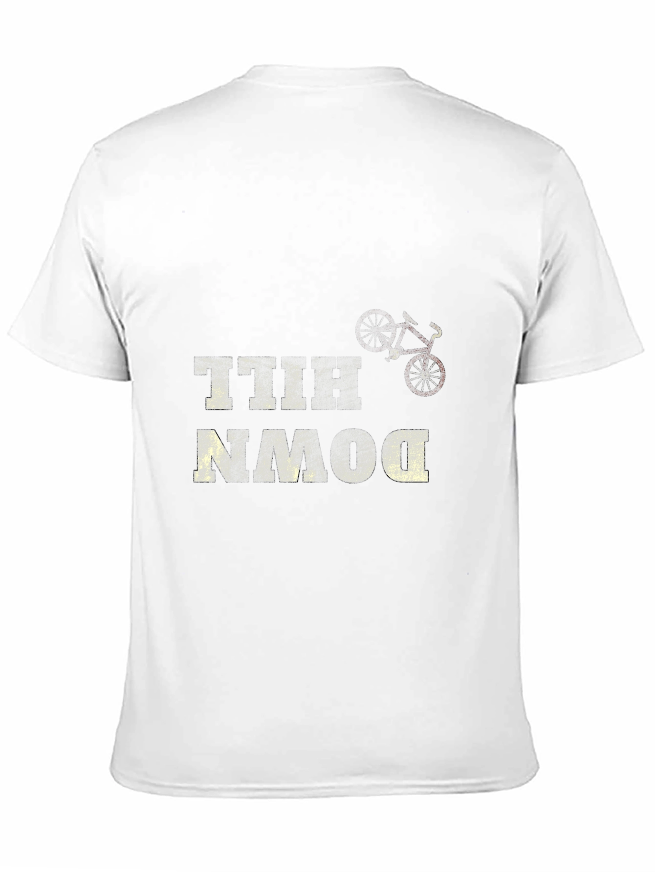 Downhill Bike T-Shirt - Black Graphic Tee