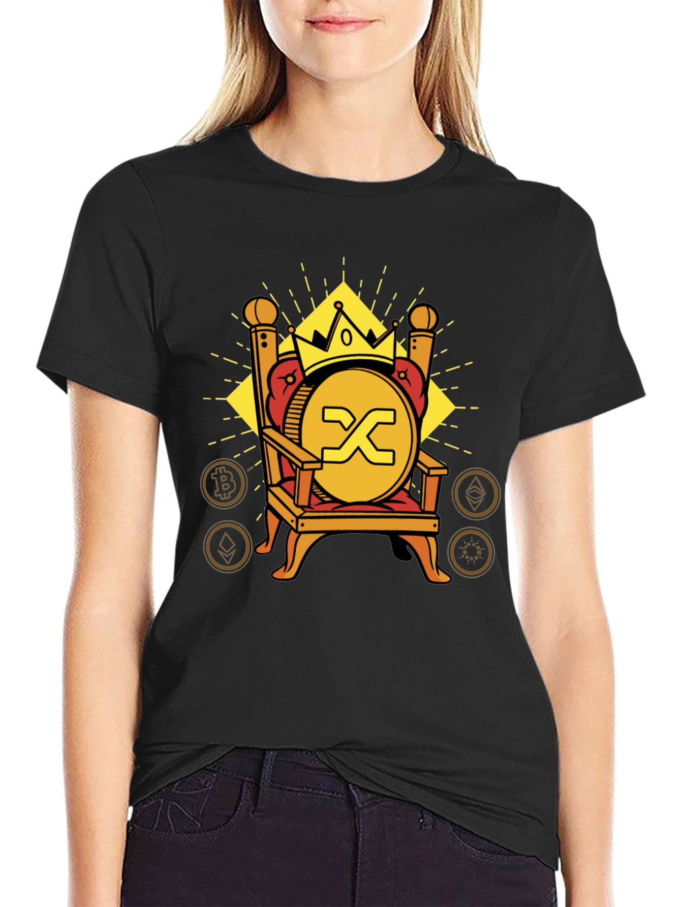 Crypto King Graphic T-Shirt