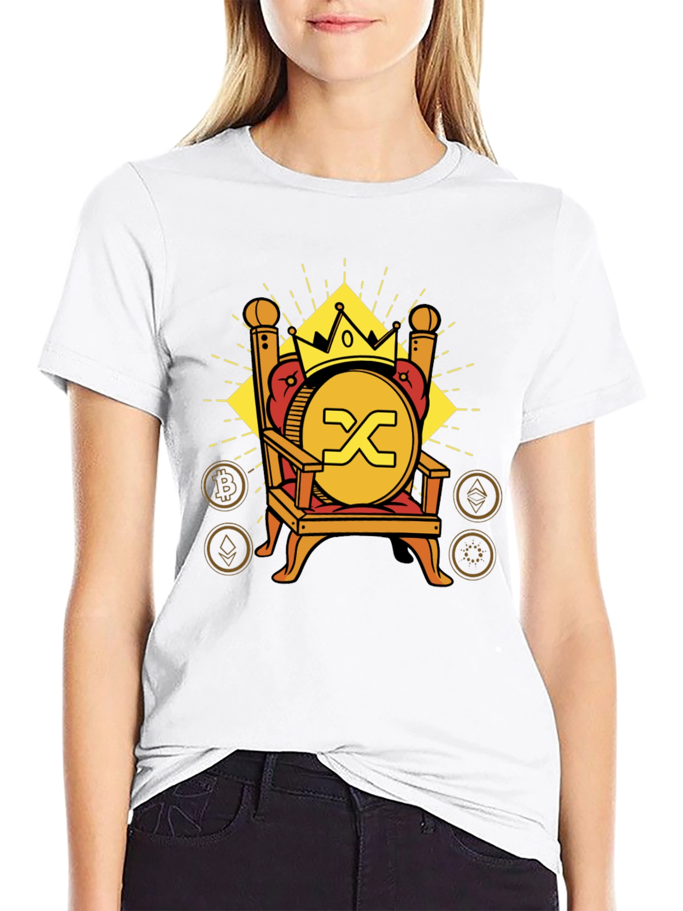 Crypto King Graphic T-Shirt