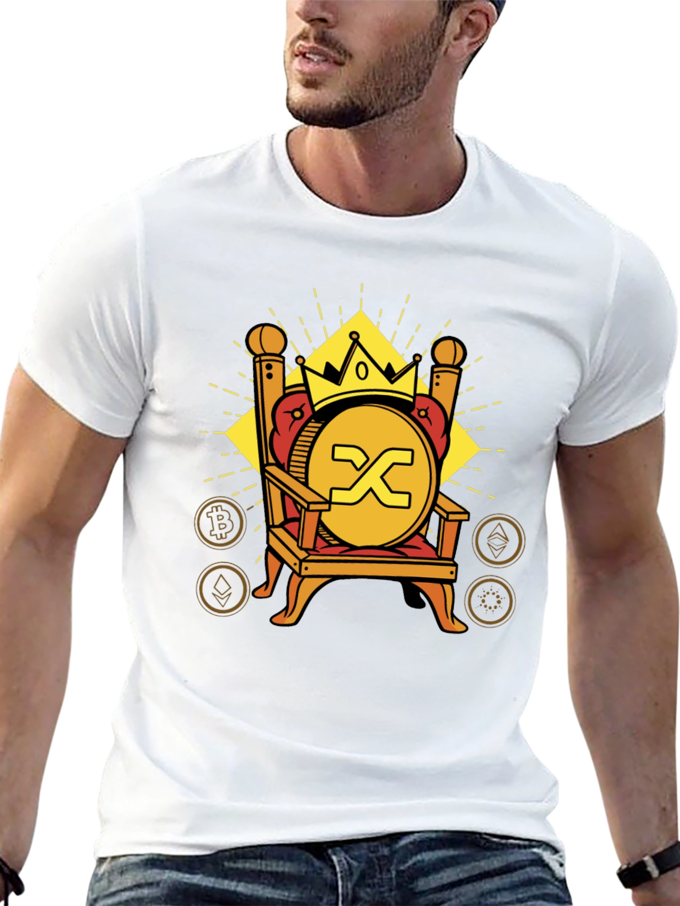 Crypto King Graphic T-Shirt