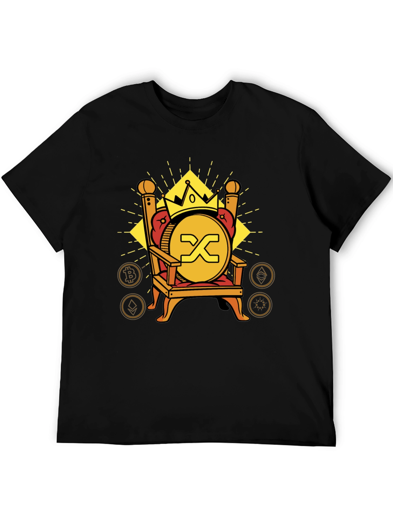 Crypto King Graphic T-Shirt