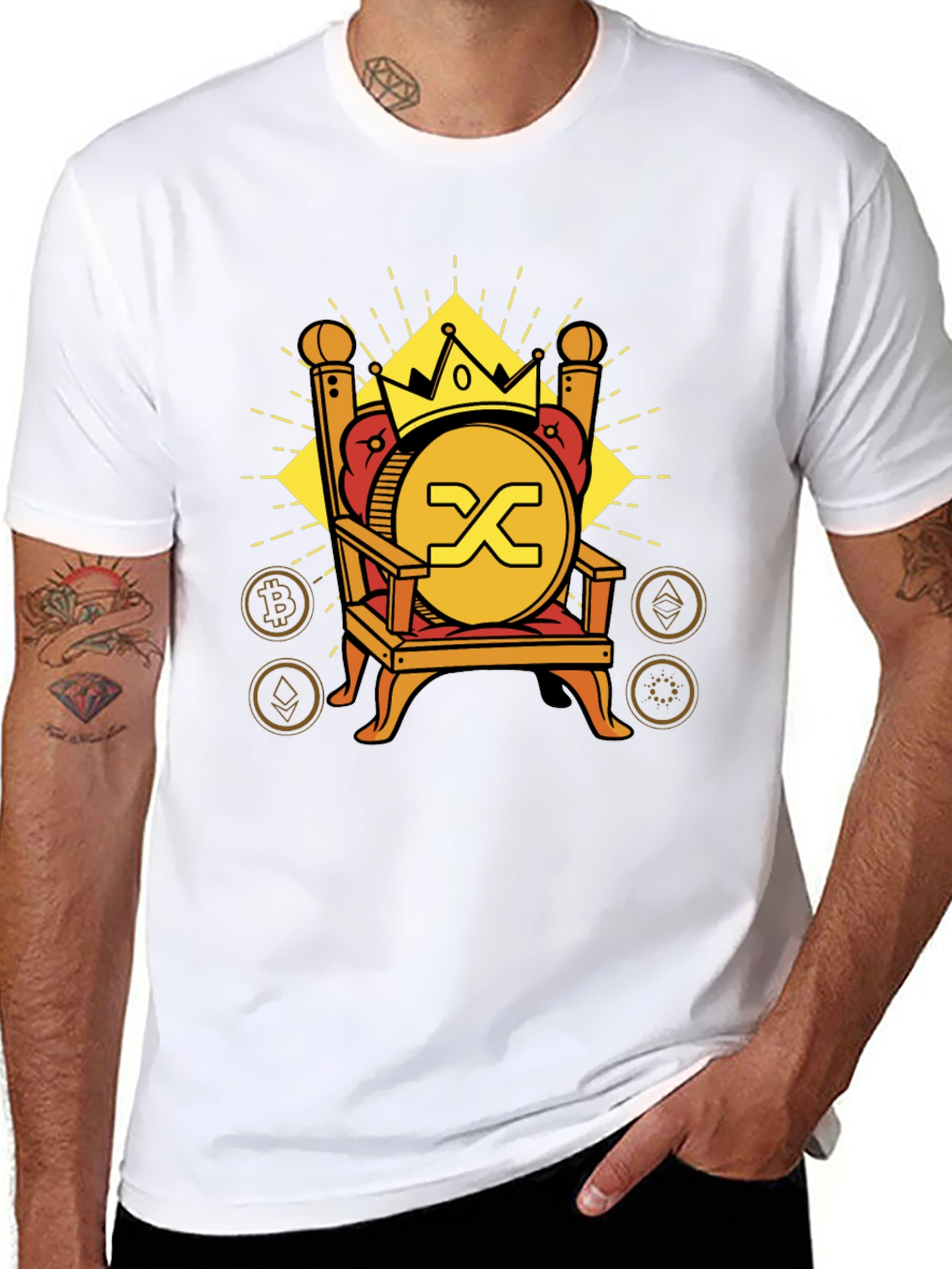 Crypto King Graphic T-Shirt