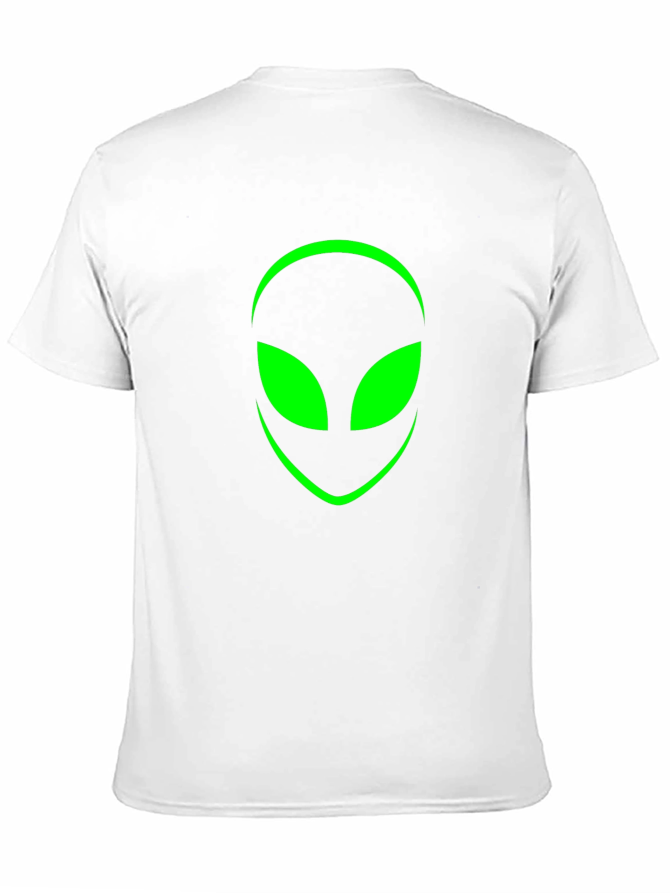 Alien Head Graphic Black T-Shirt