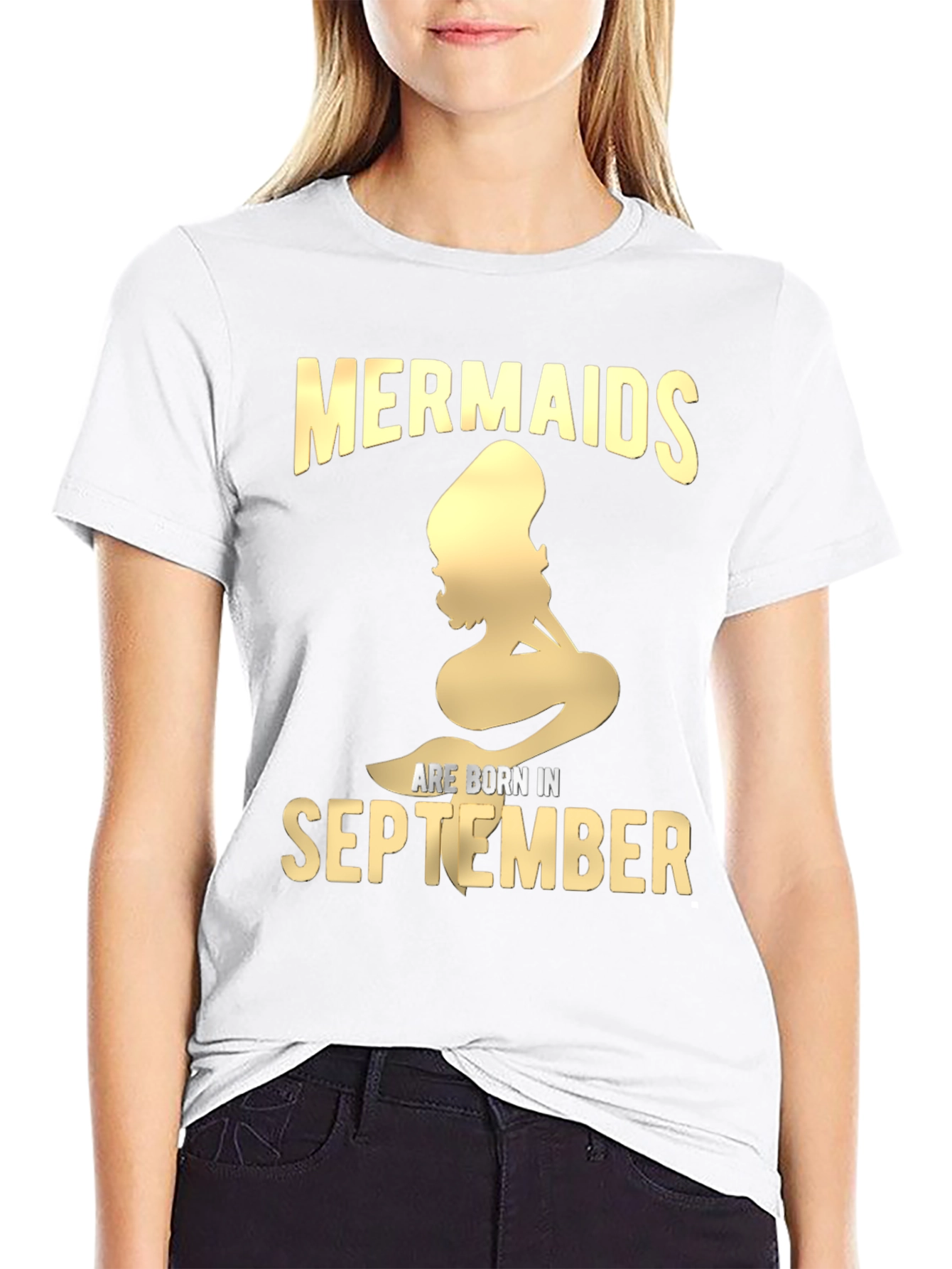 Mermaids are Born in September T-Shirt