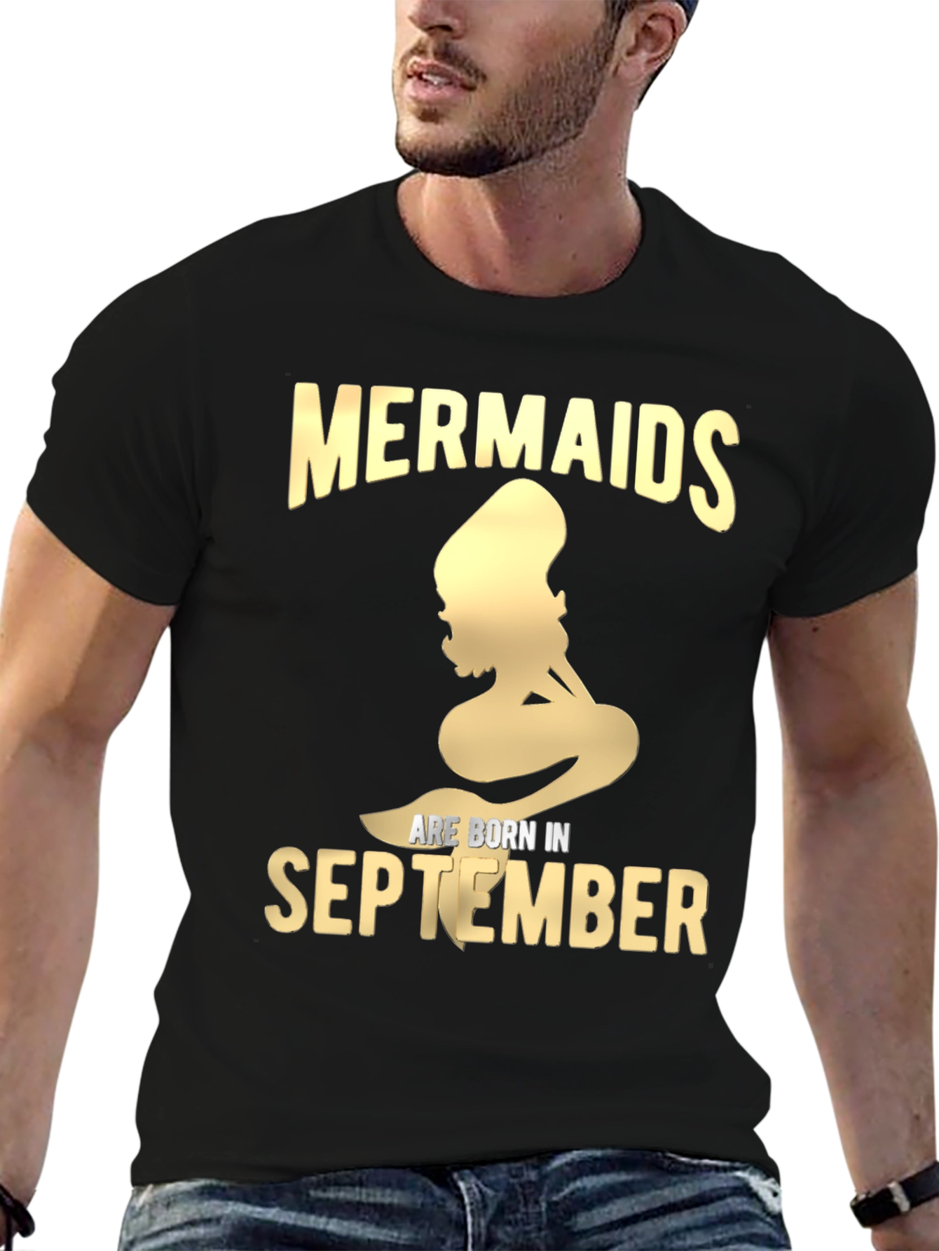 Mermaids are Born in September T-Shirt