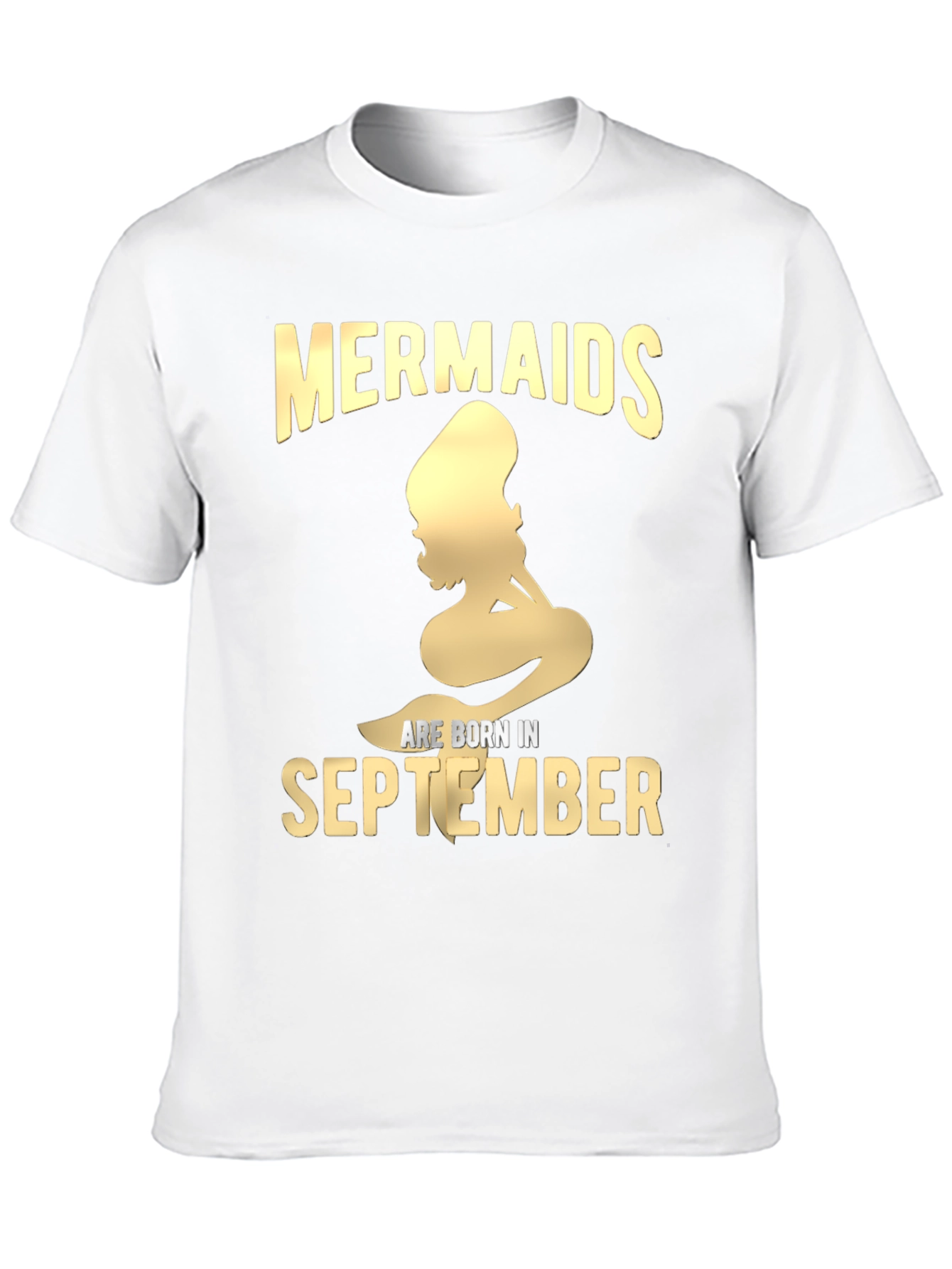 Mermaids are Born in September T-Shirt