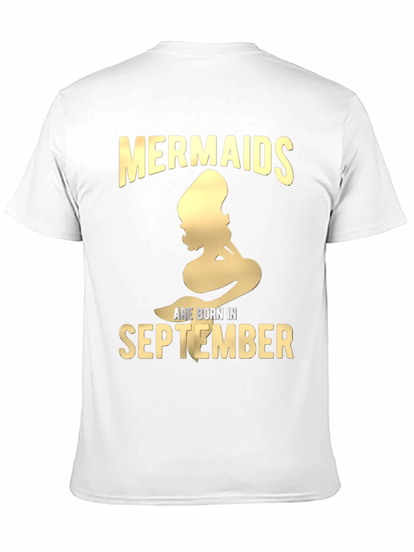 Mermaids are Born in September T-Shirt