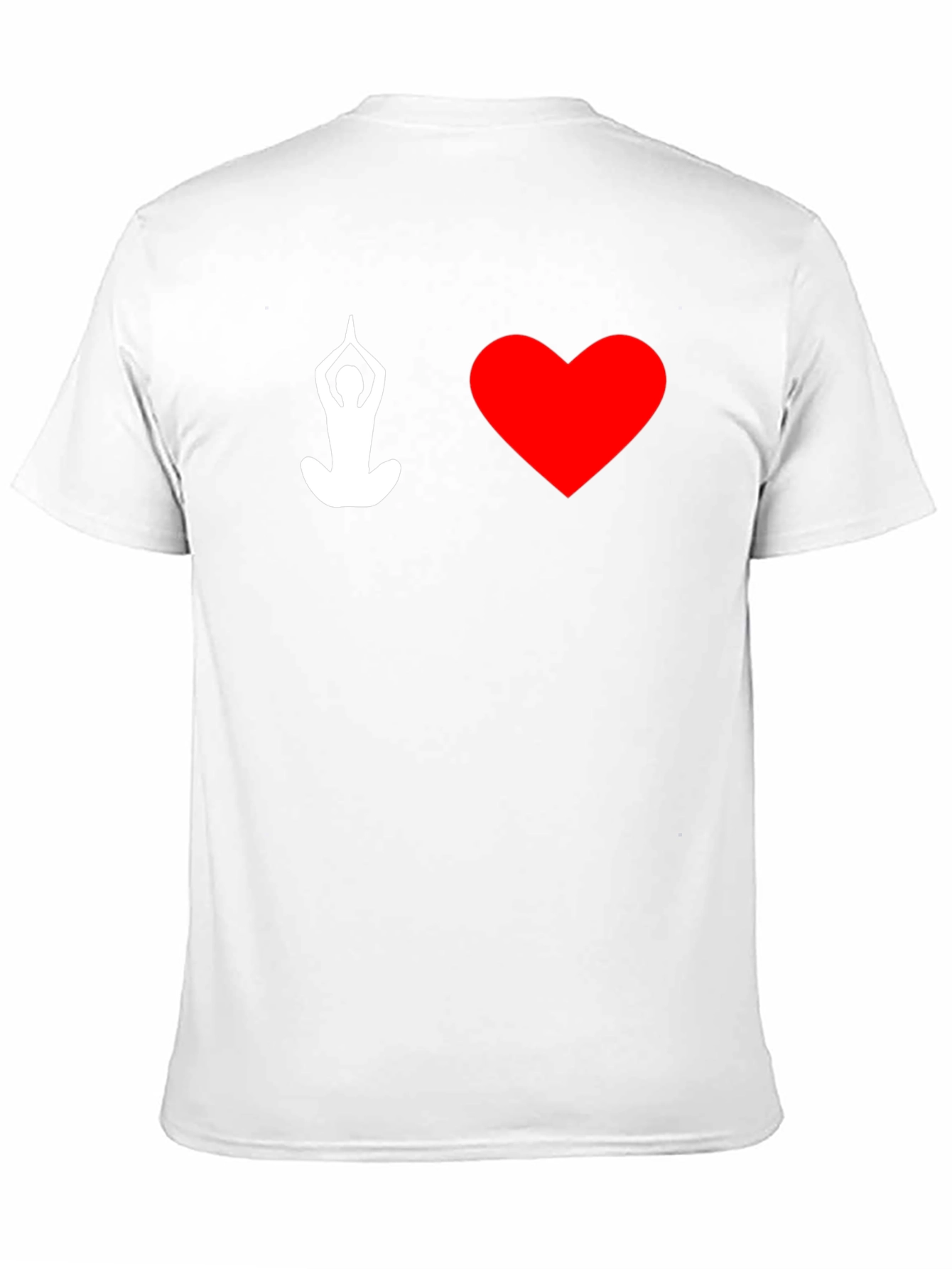 Yoga Heart T-Shirt - Black