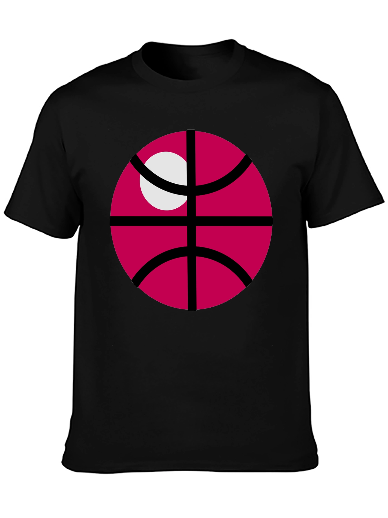 Crimson Basketball Graphic T-Shirt