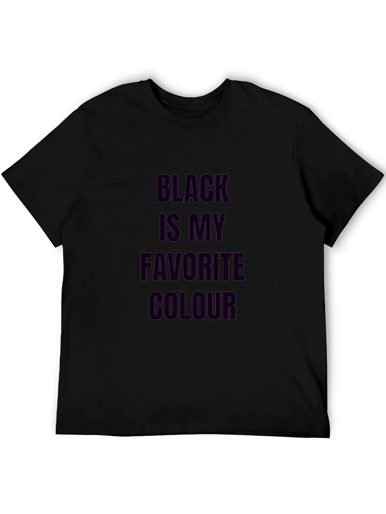 Black is My Favorite Colour T-Shirt