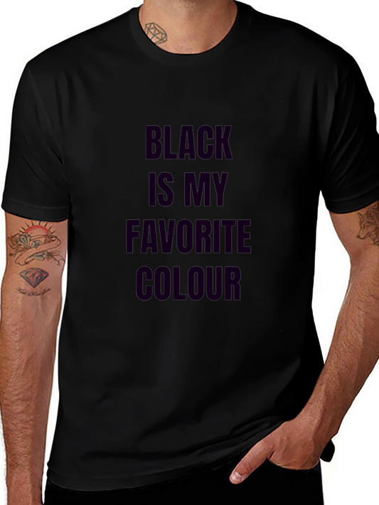 Black is My Favorite Colour T-Shirt