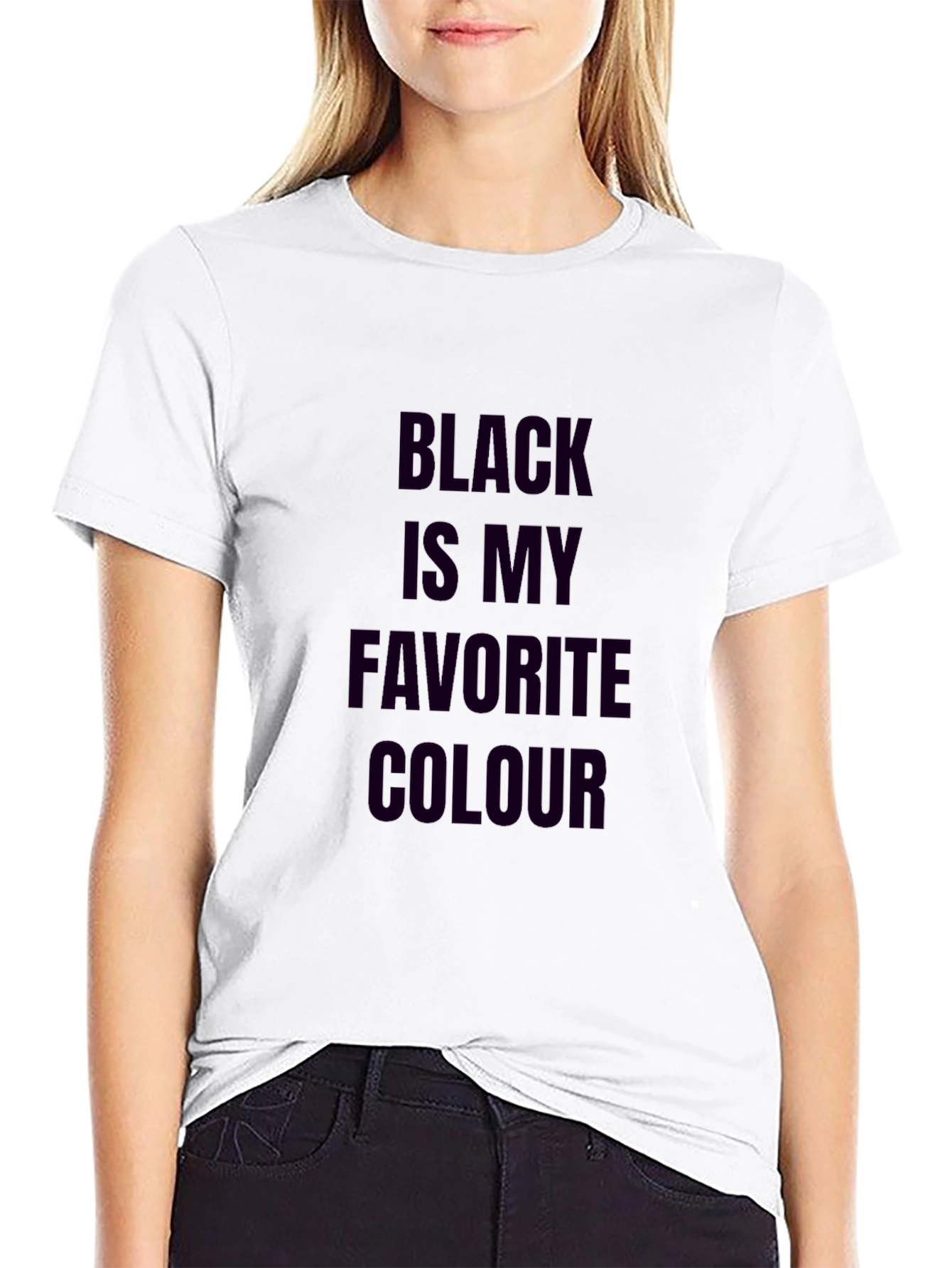 Black is My Favorite Colour T-Shirt
