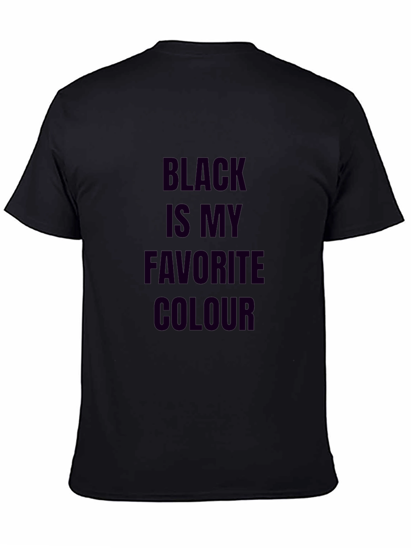 Black is My Favorite Colour T-Shirt