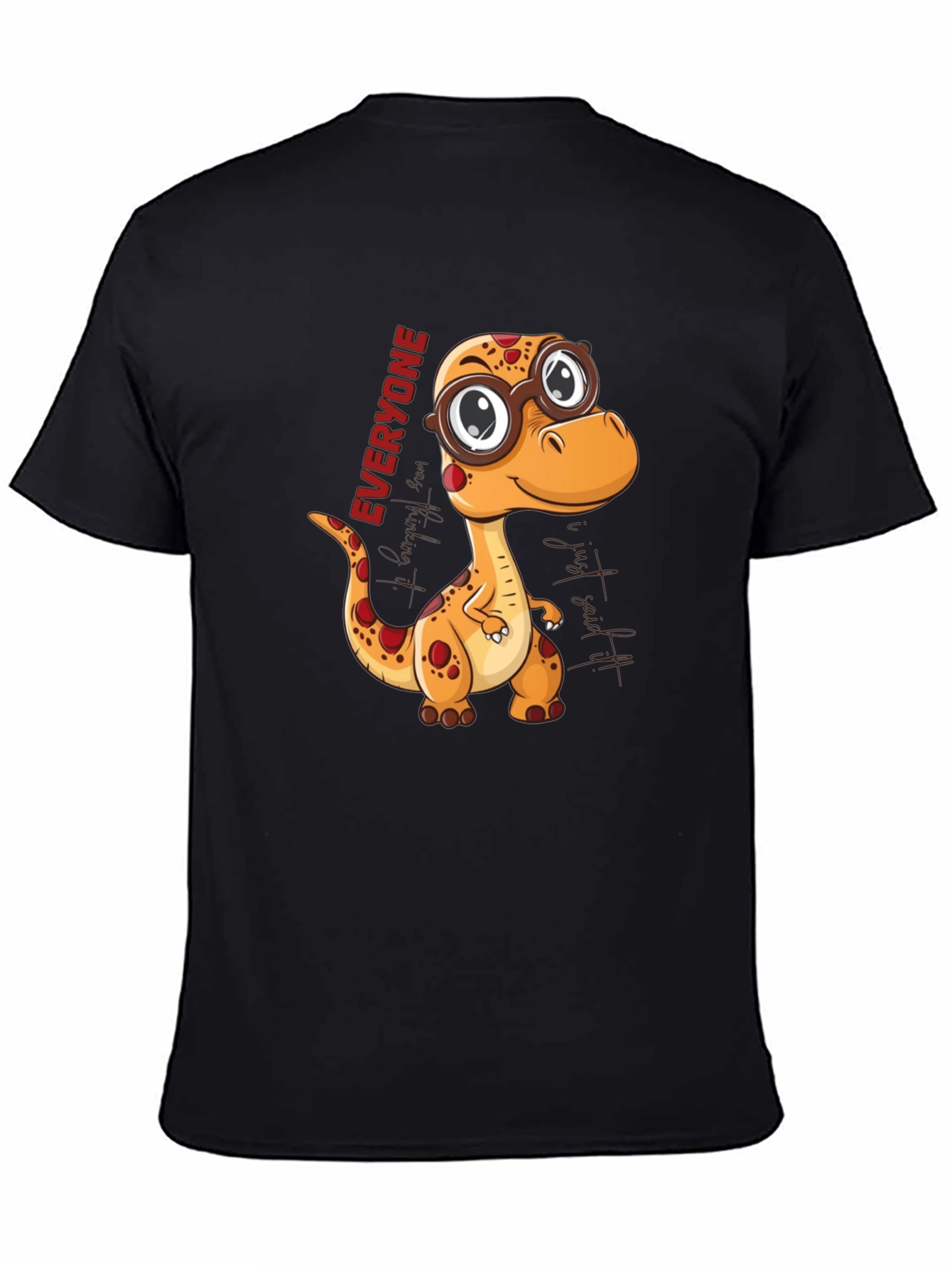Dino Everyone T-Shirt - Cute Cartoon Style