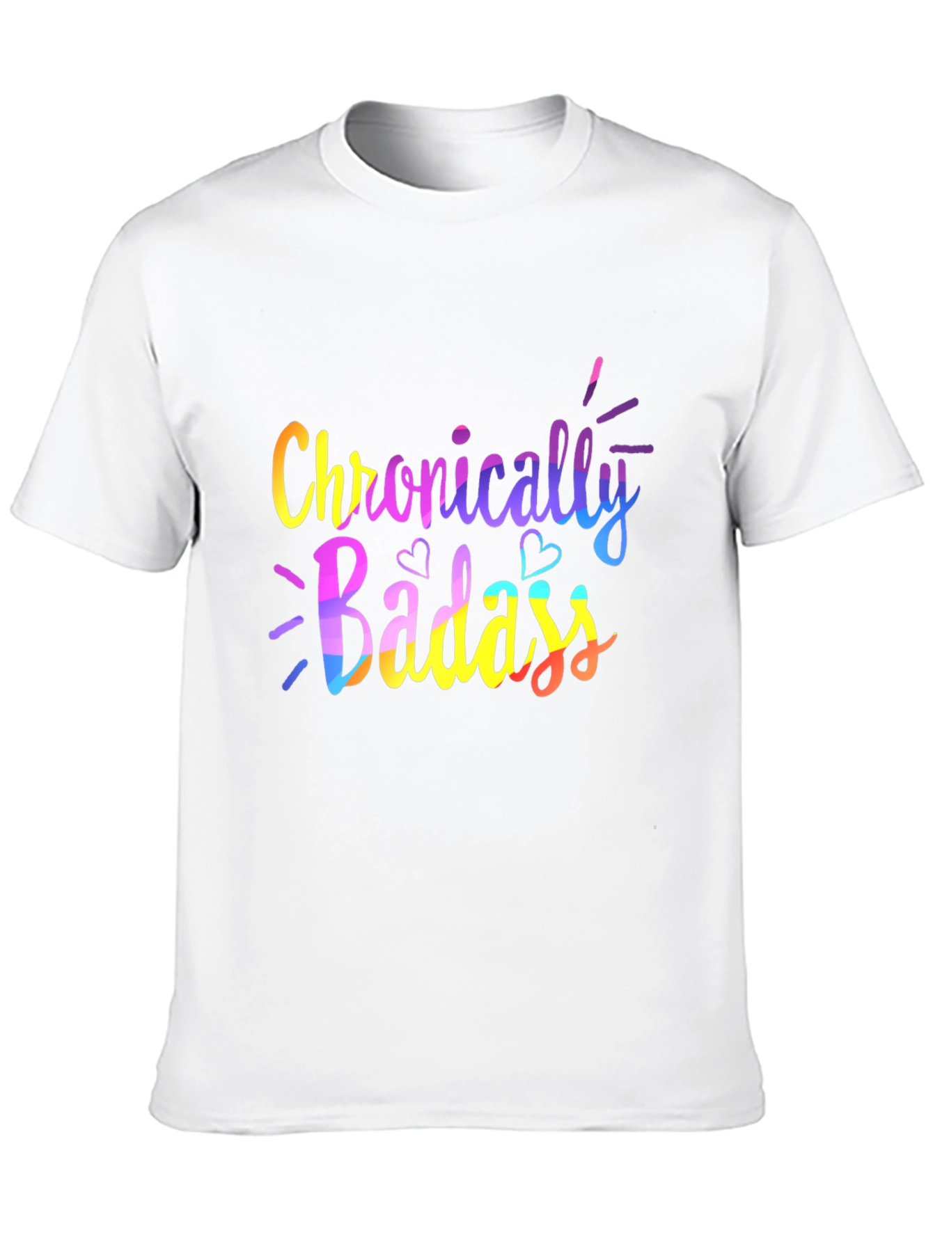 Chronically Badass Graphic Tee - Black Unisex T-Shirt