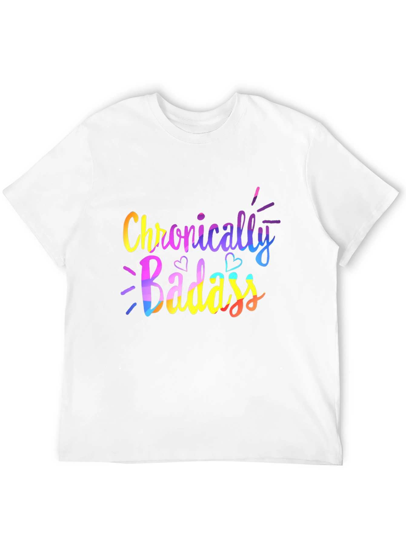 Chronically Badass Graphic Tee - Black Unisex T-Shirt