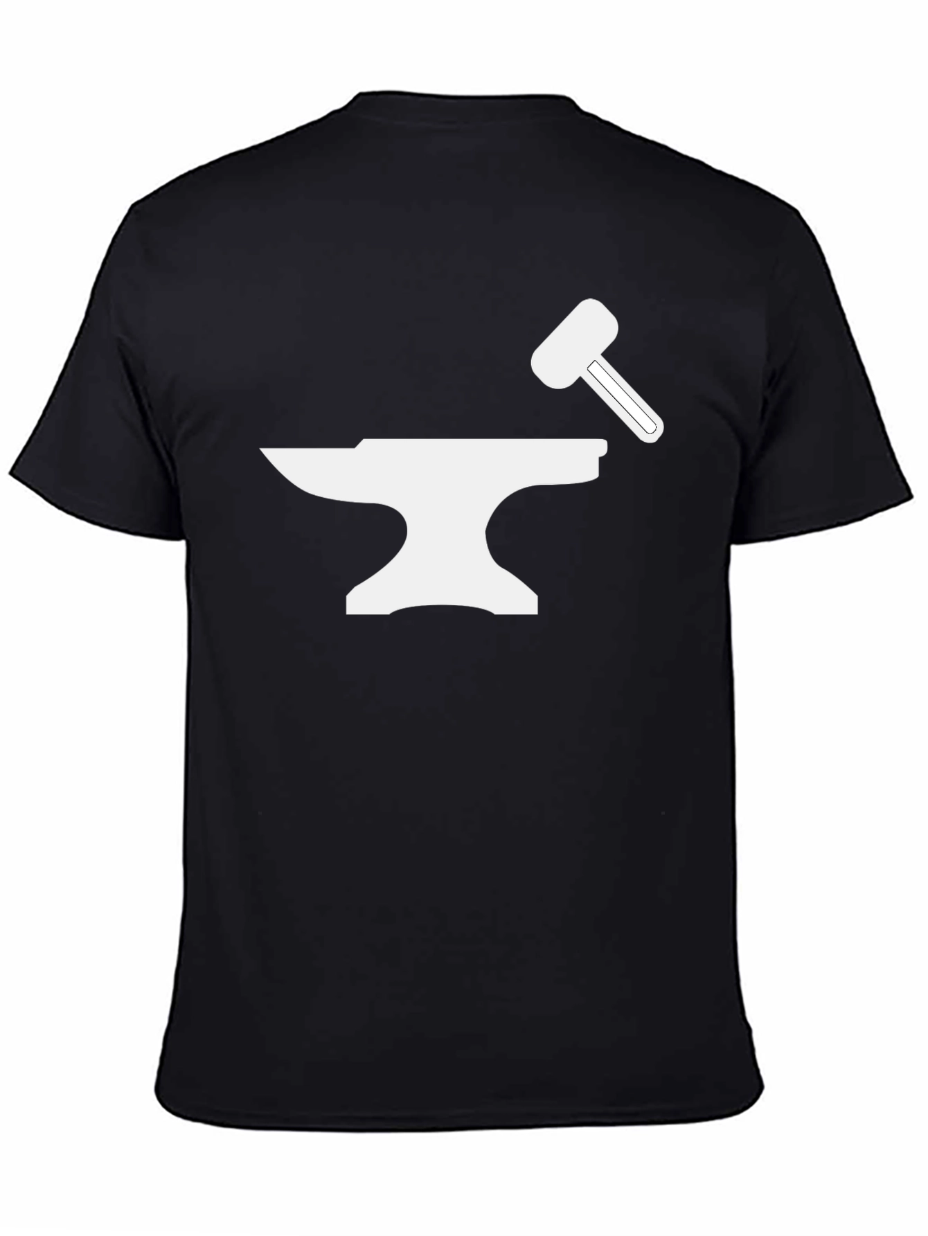 Anvil & Hammer Graphic Tee - Black Smithing Shirt