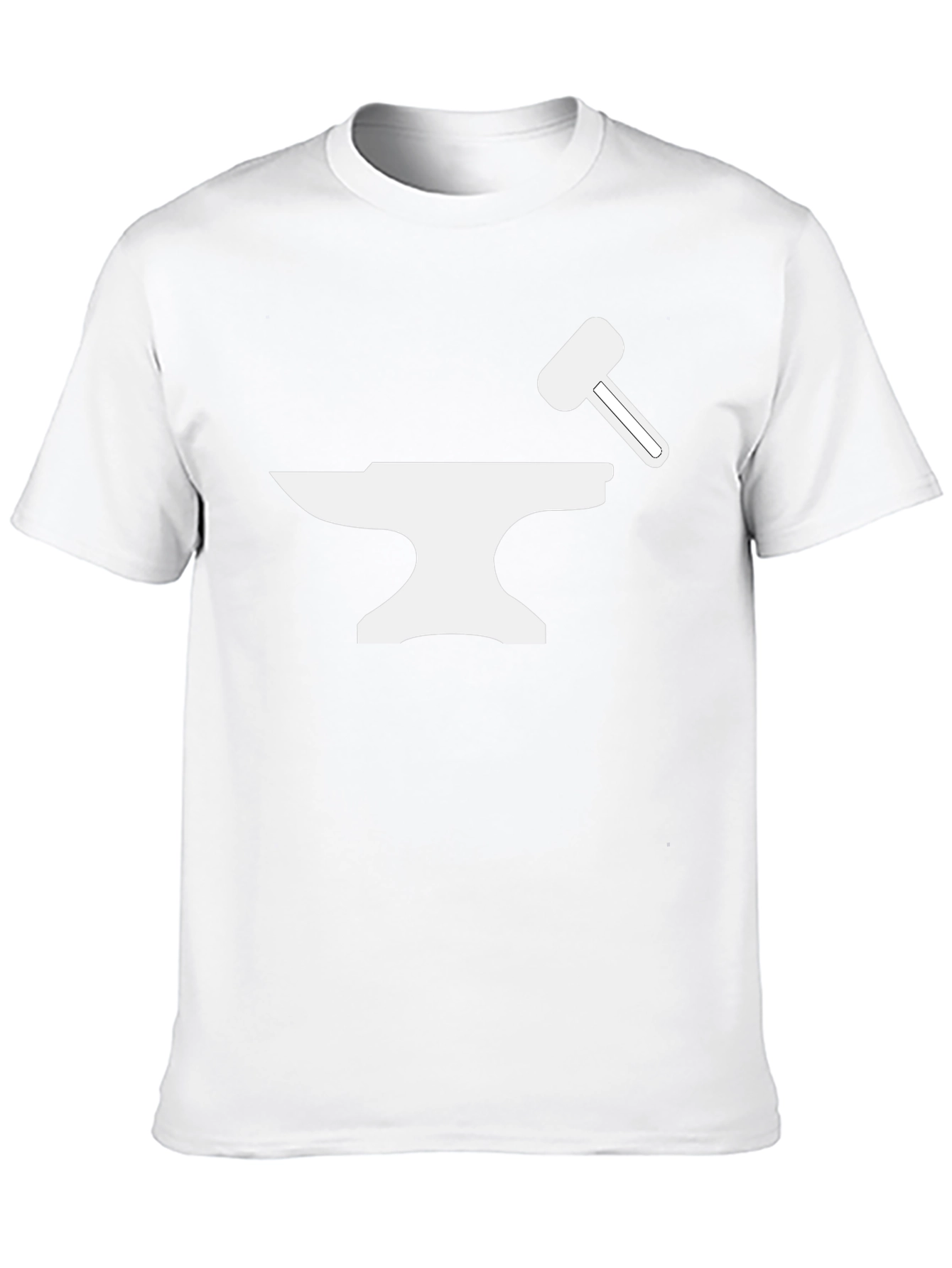 Anvil & Hammer Graphic Tee - Black Smithing Shirt