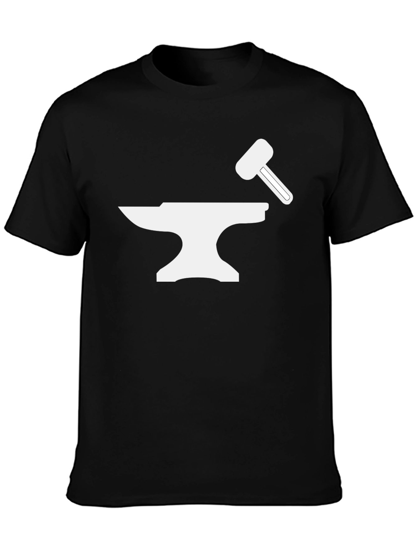 Anvil & Hammer Graphic Tee - Black Smithing Shirt