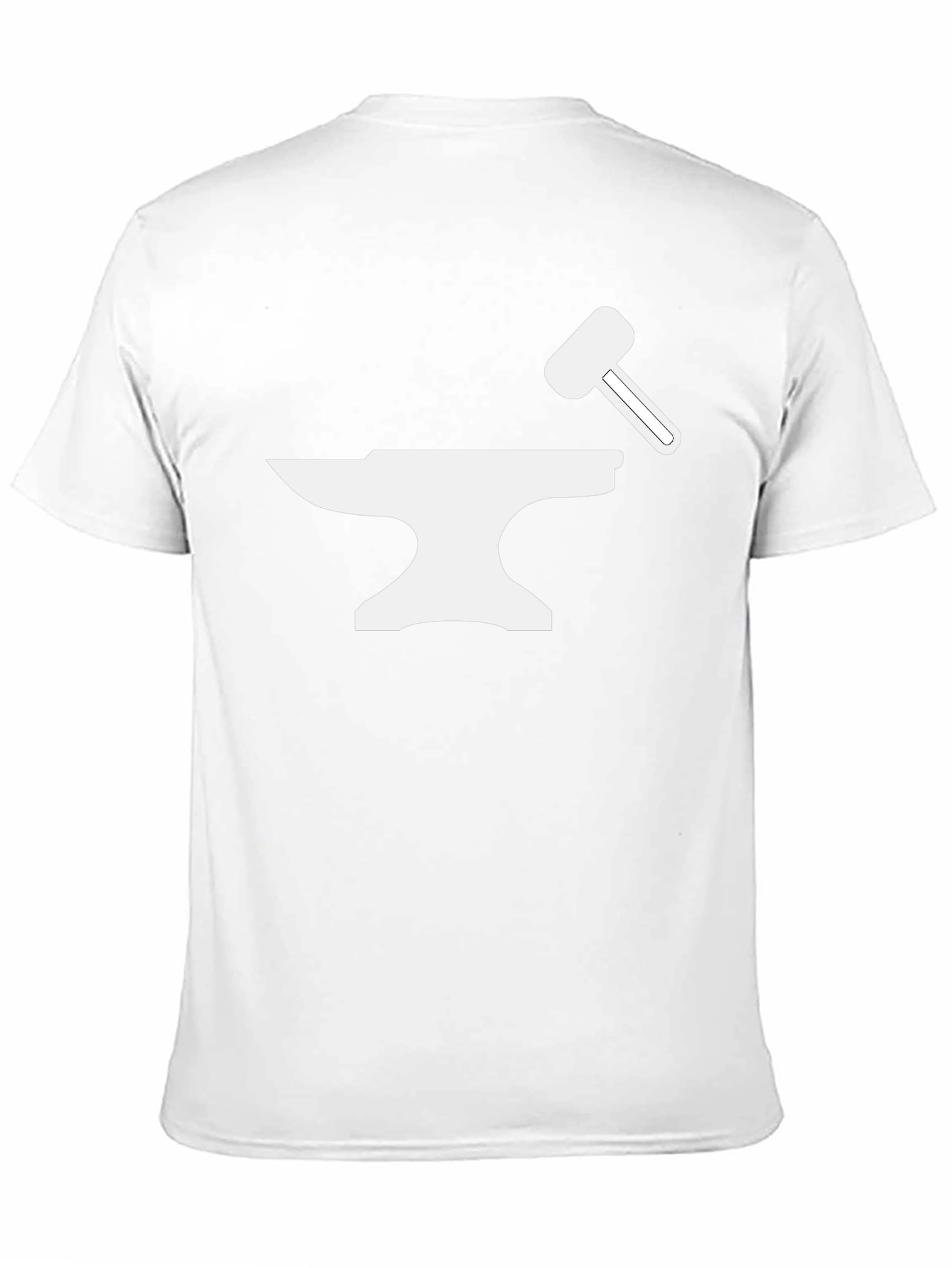 Anvil & Hammer Graphic Tee - Black Smithing Shirt
