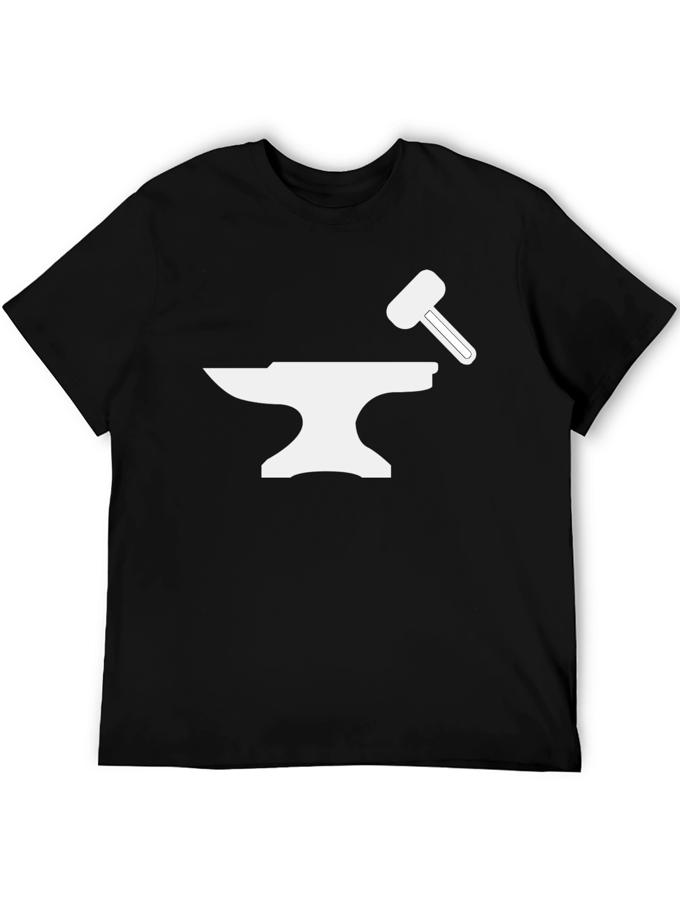 Anvil & Hammer Graphic Tee - Black Smithing Shirt