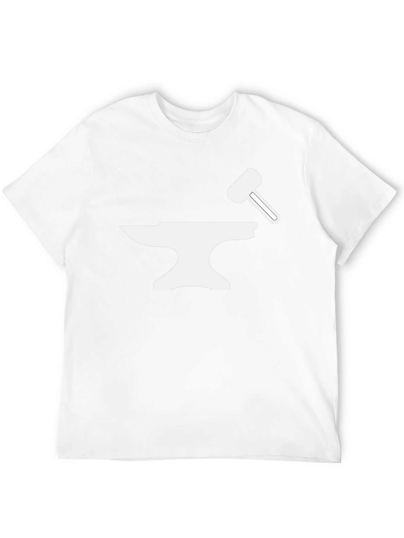 Anvil & Hammer Graphic Tee - Black Smithing Shirt