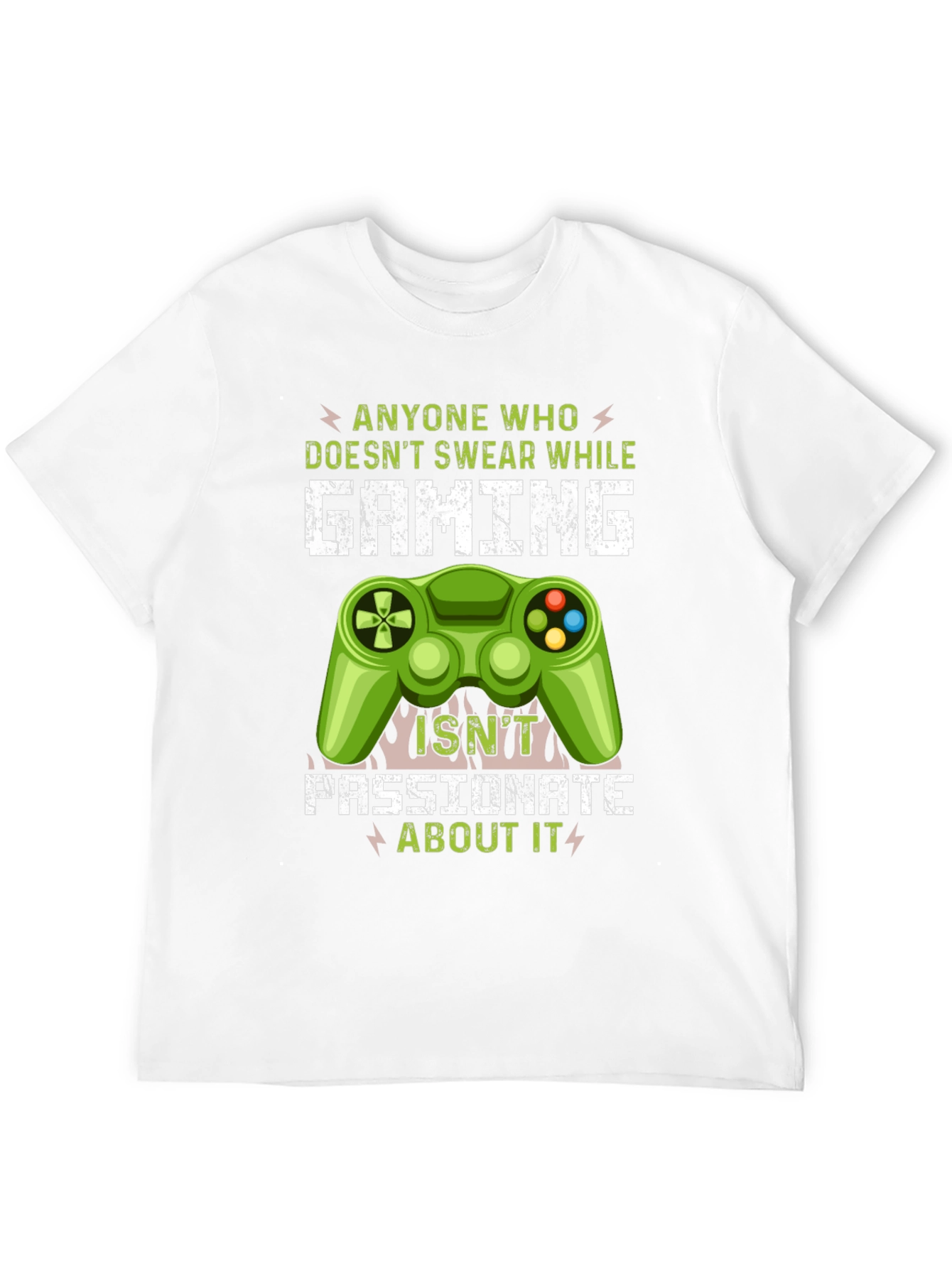 Gamer T-Shirt: Anyone Who Doesnt Swear While Gaming