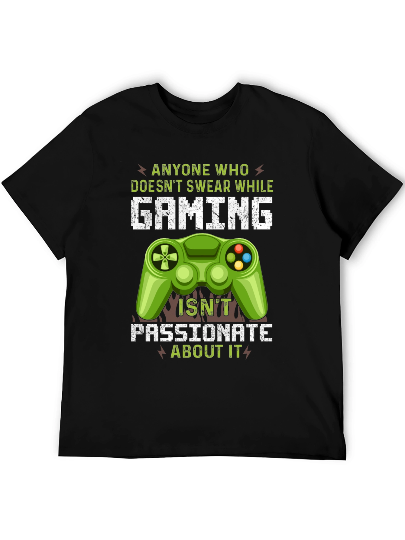 Gamer T-Shirt: Anyone Who Doesnt Swear While Gaming