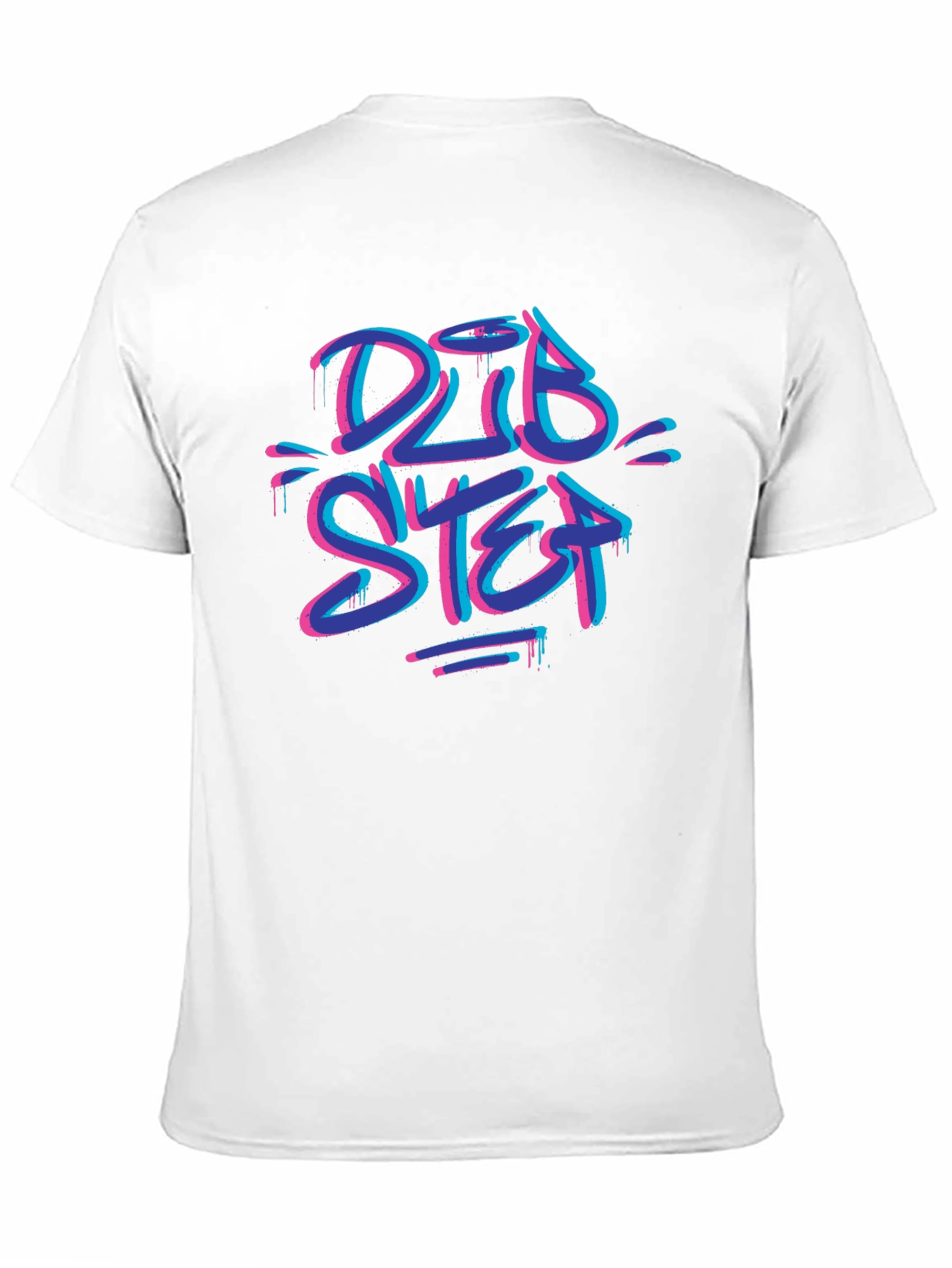 Dubstep Graffiti Graphic T-Shirt - Cool Streetwear Tee