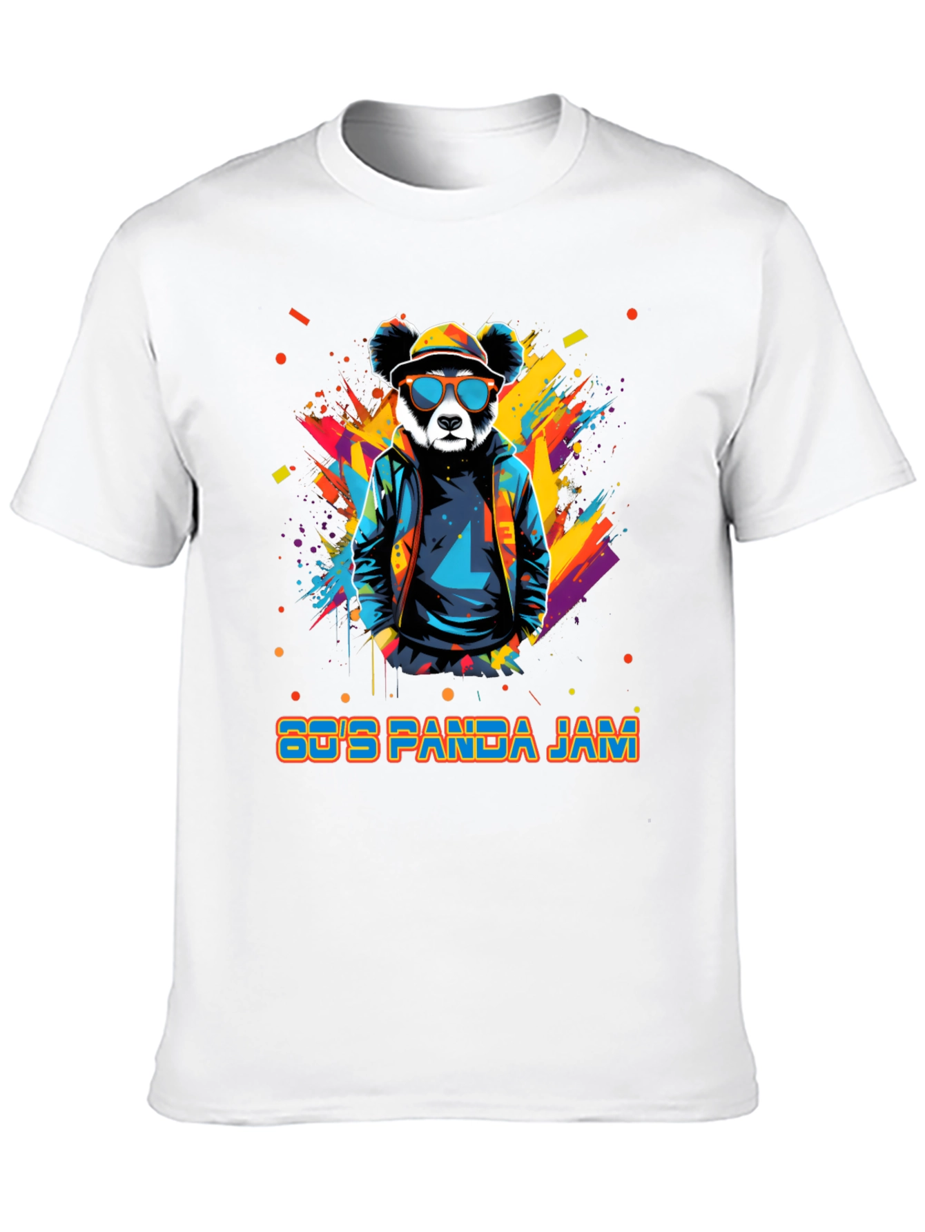 80s Panda Jam Graphic T-Shirt