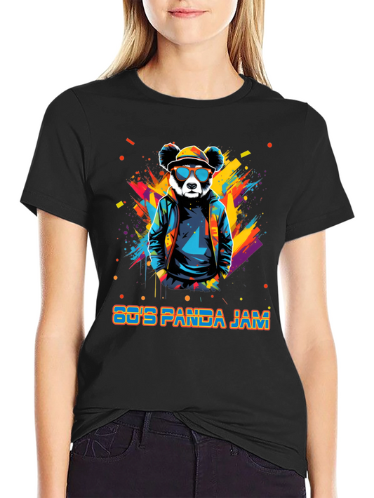 80s Panda Jam Graphic T-Shirt