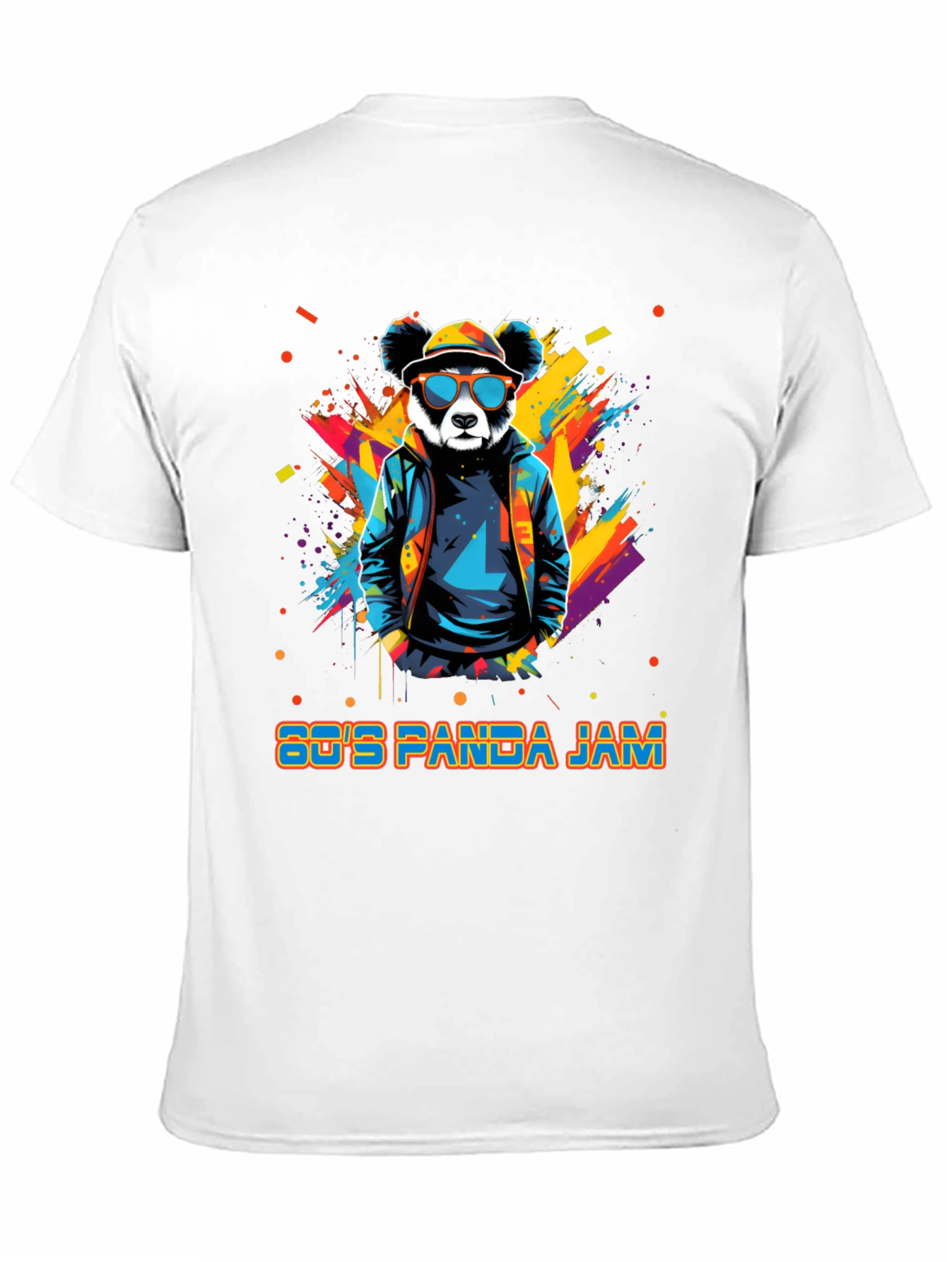80s Panda Jam Graphic T-Shirt