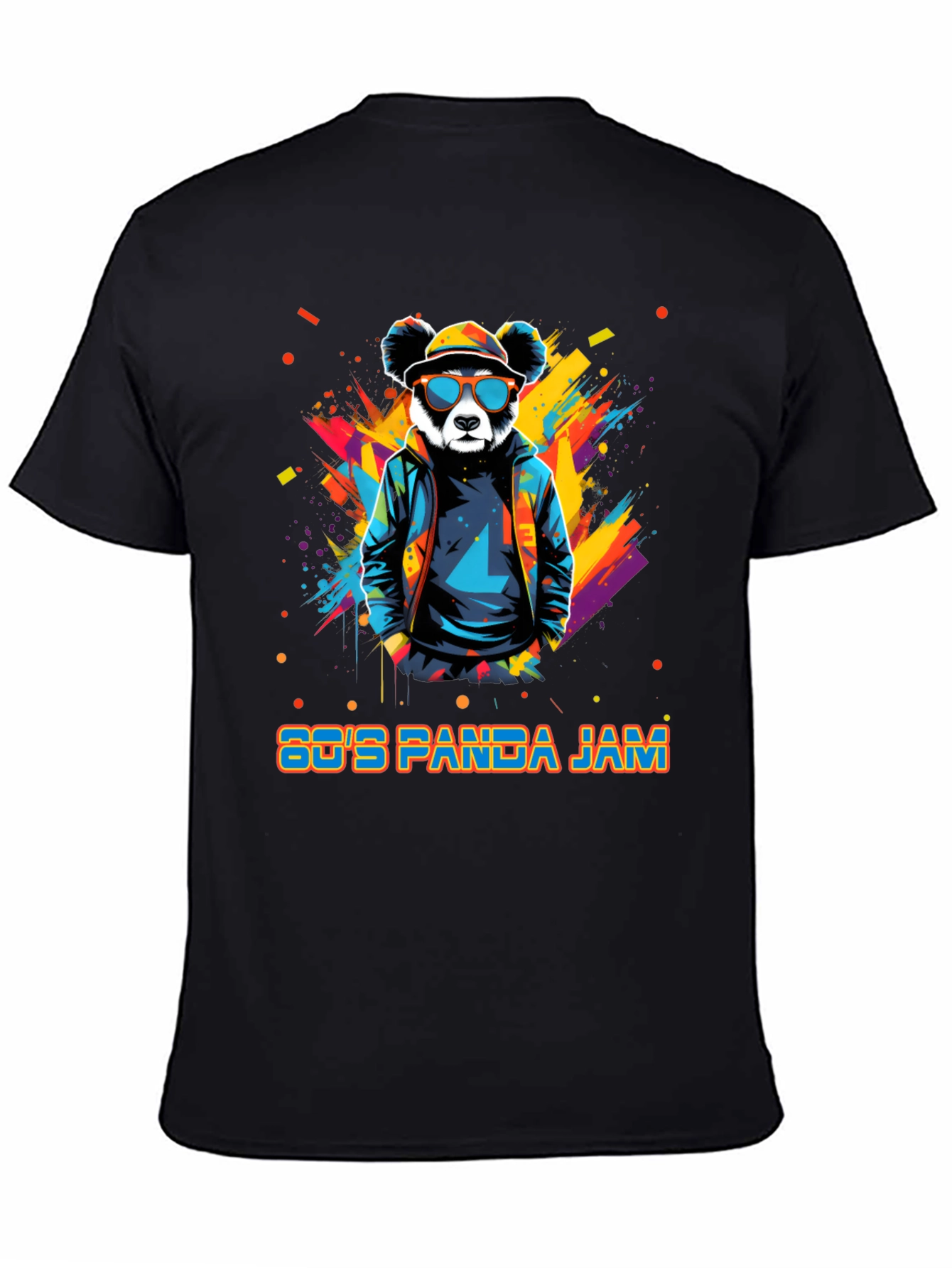 80s Panda Jam Graphic T-Shirt