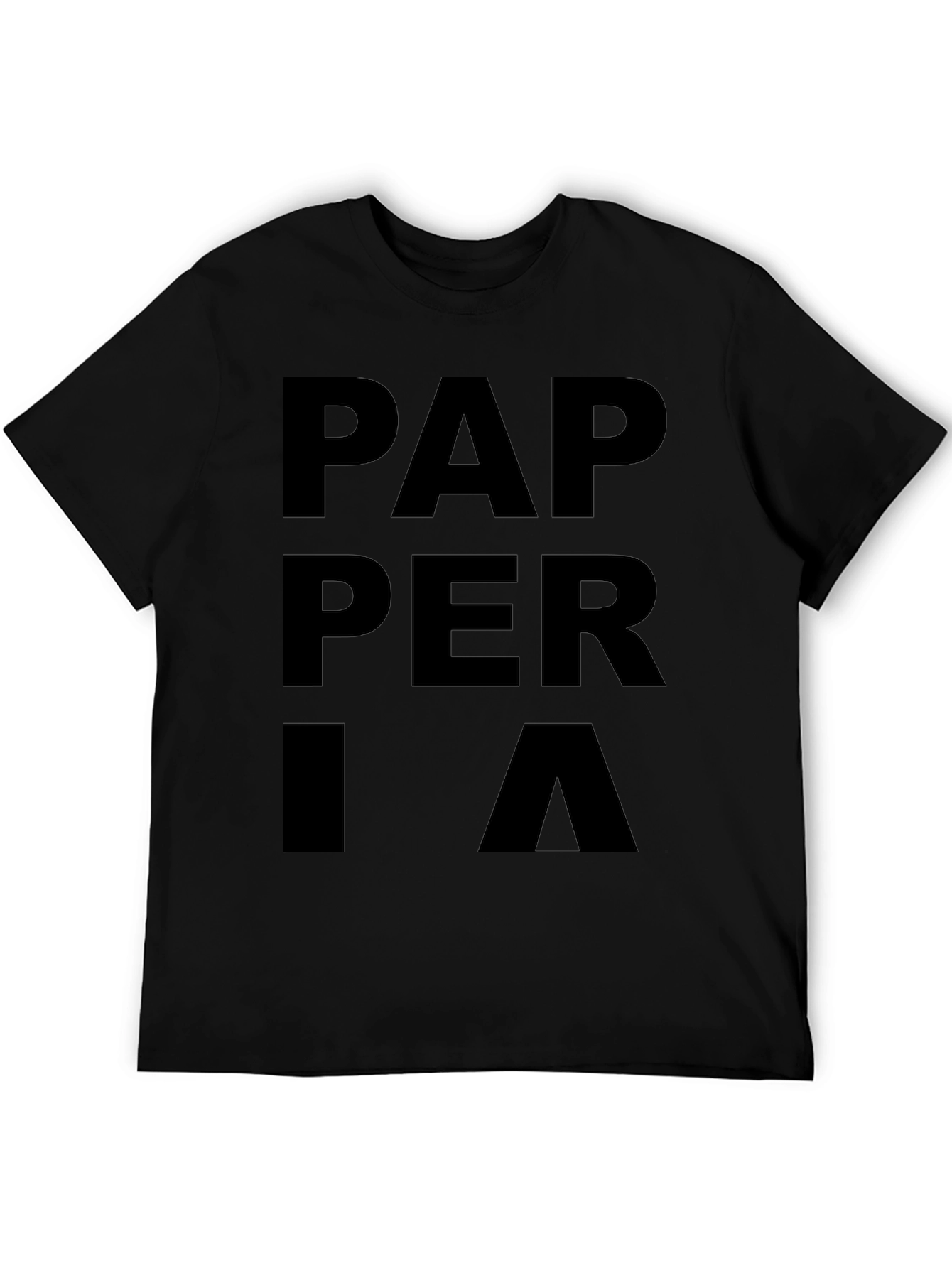 Pizzeria Graphic Tee - Stylish Mens Black T-Shirt