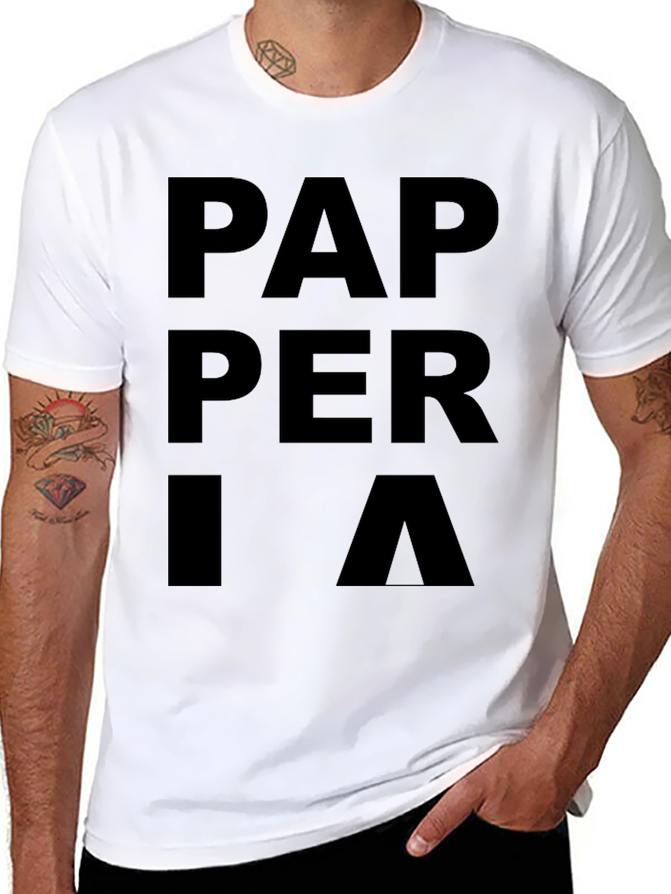 Pizzeria Graphic Tee - Stylish Mens Black T-Shirt