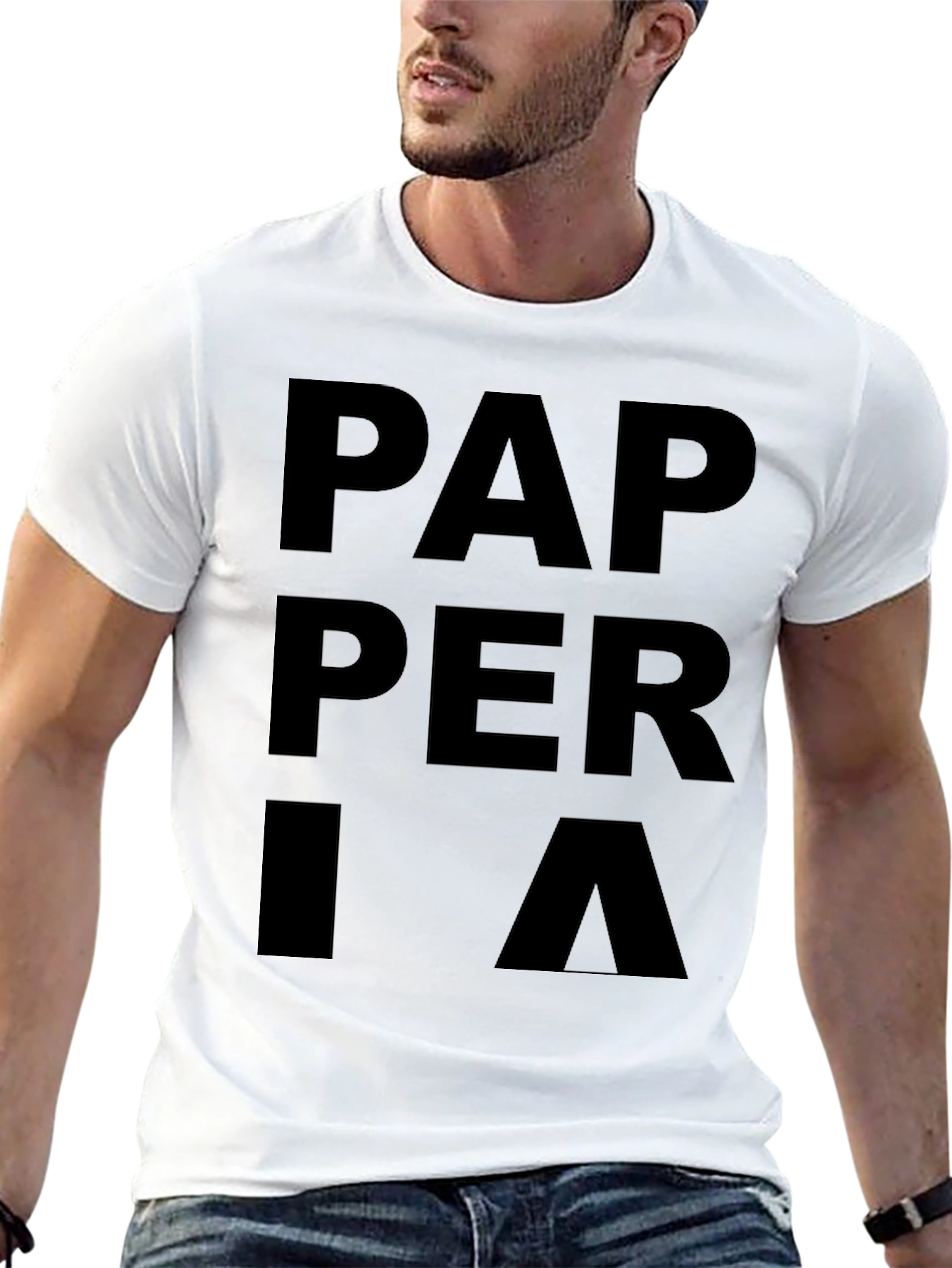 Pizzeria Graphic Tee - Stylish Mens Black T-Shirt