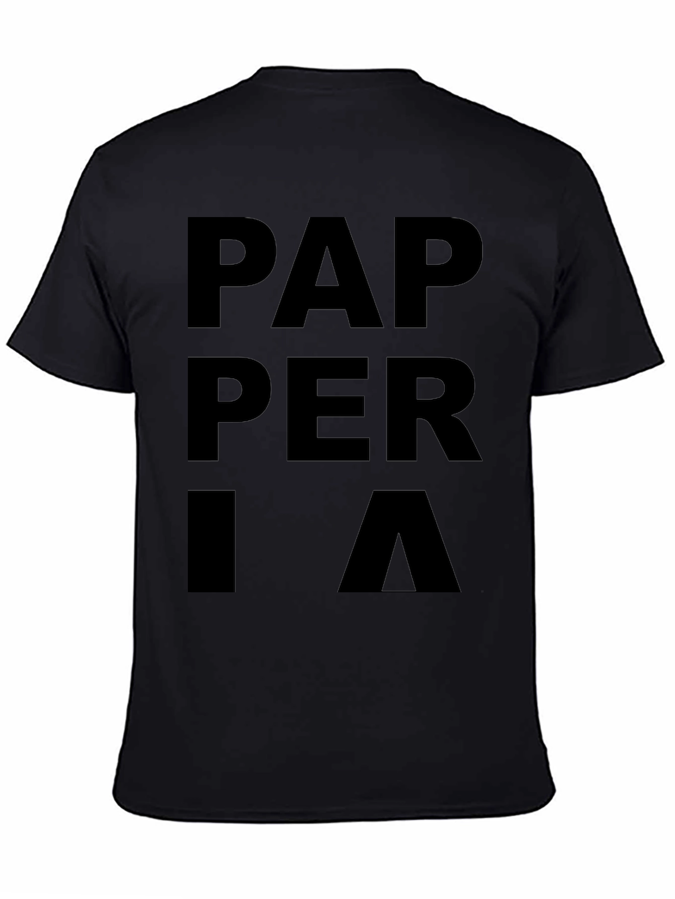 Pizzeria Graphic Tee - Stylish Mens Black T-Shirt