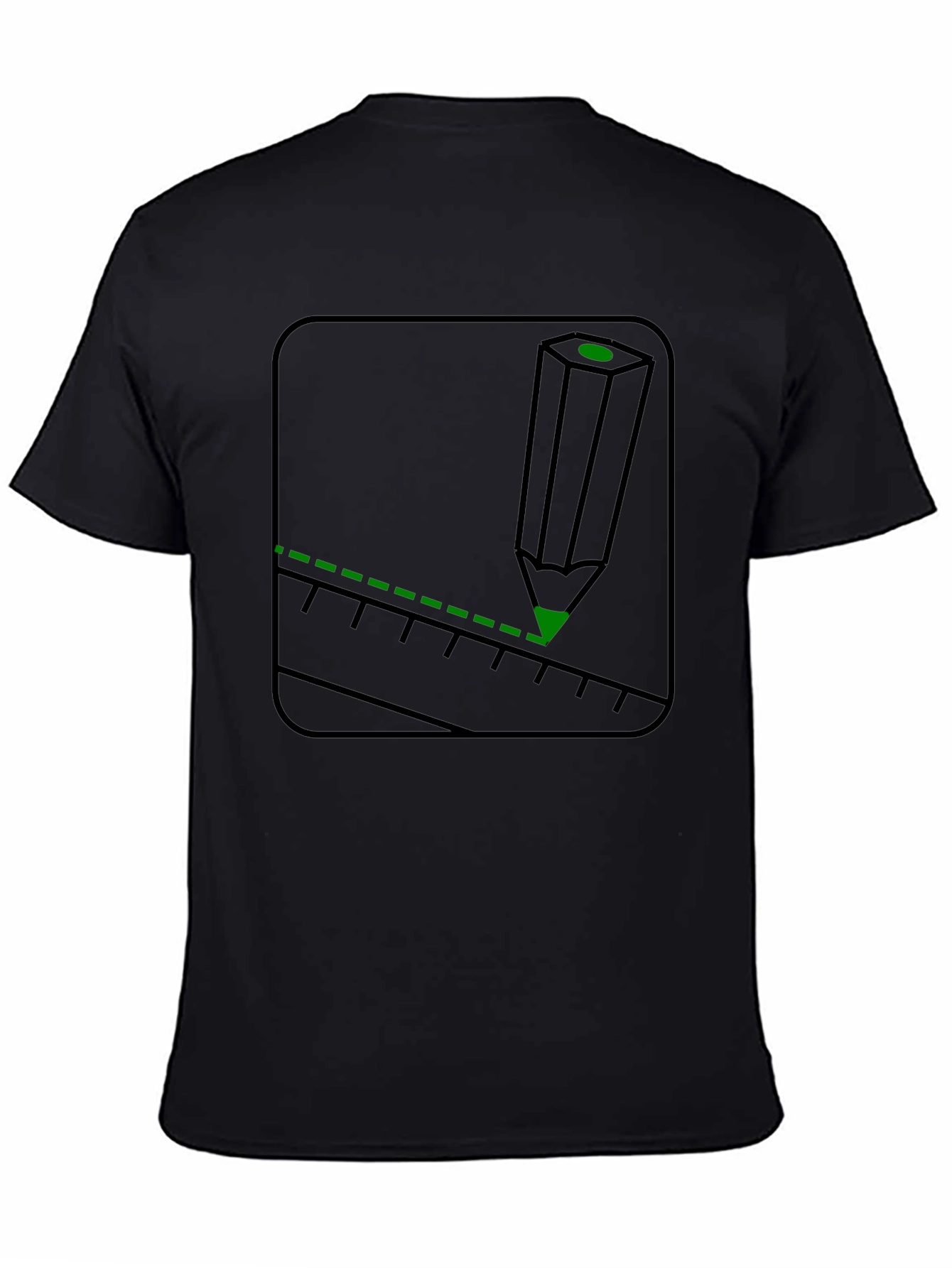 Architects Tee: Pencil & Ruler Graphic T-Shirt