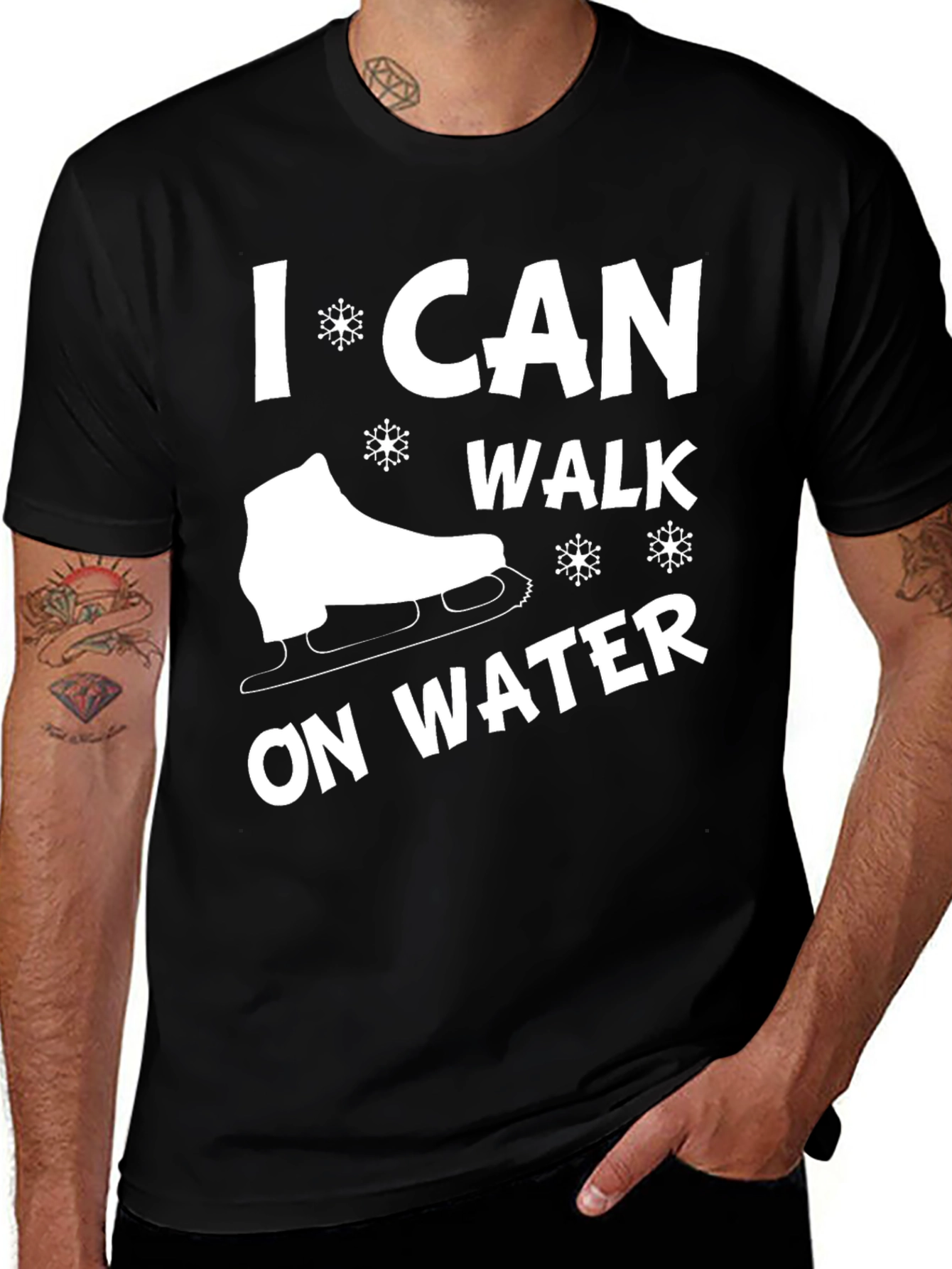 I Can Walk On Water Skating T-Shirt