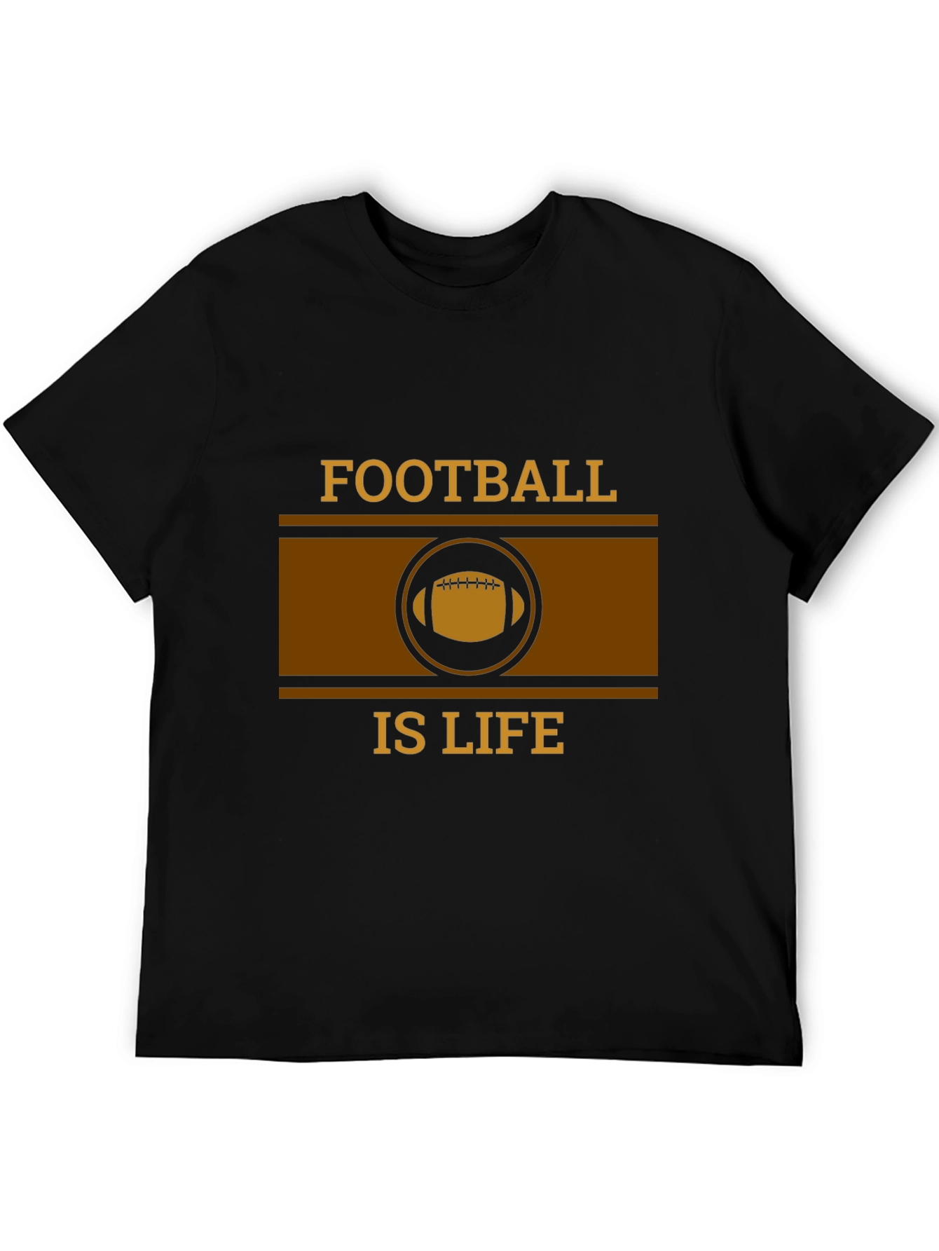 Football is Life Graphic Tee