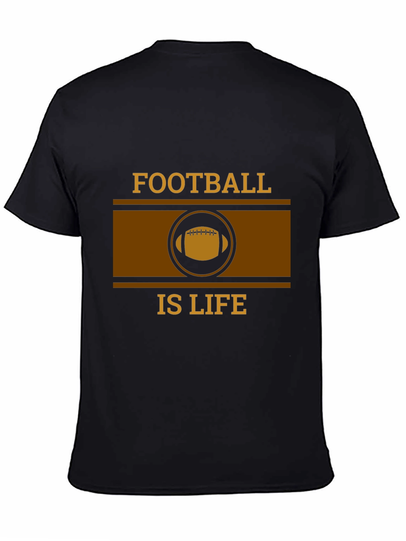 Football is Life Graphic Tee