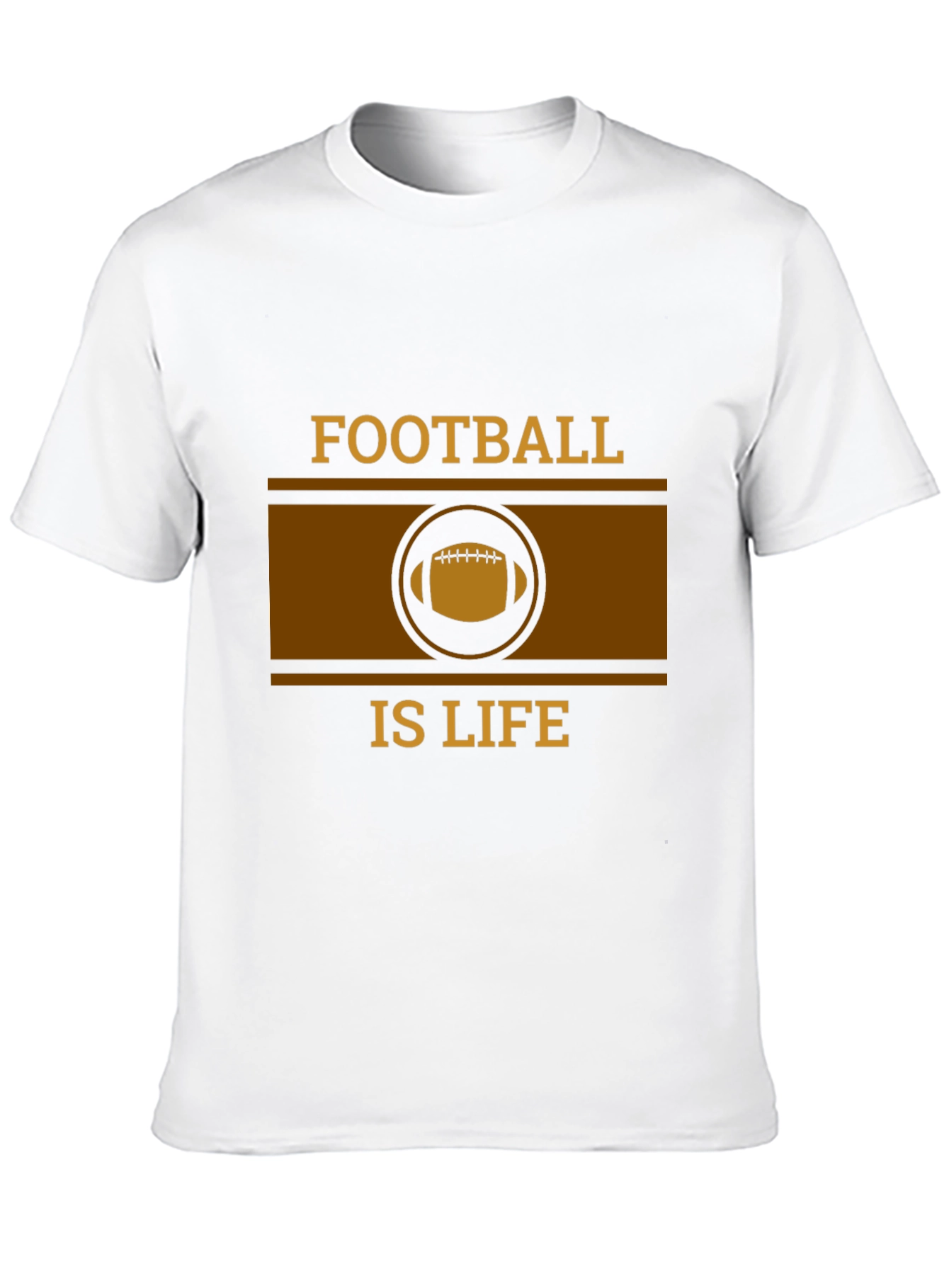 Football is Life Graphic Tee