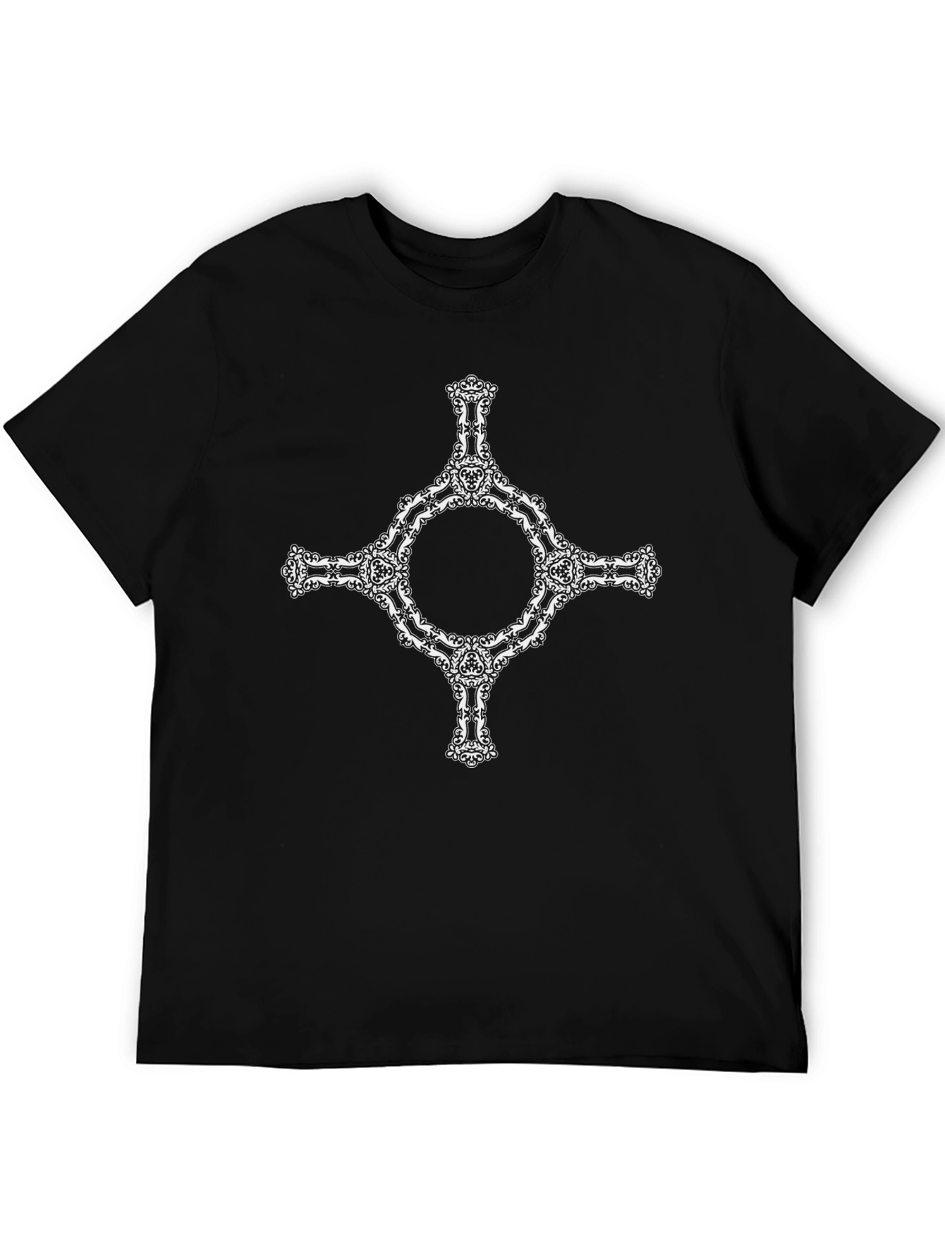 Graphic Print Crew Neck T-Shirt