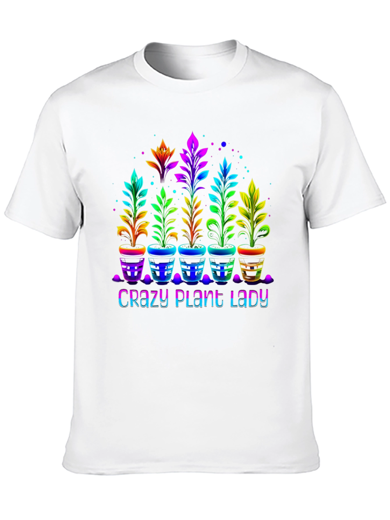 Crazy Plant Lady T-Shirt Floral Graphic Tee