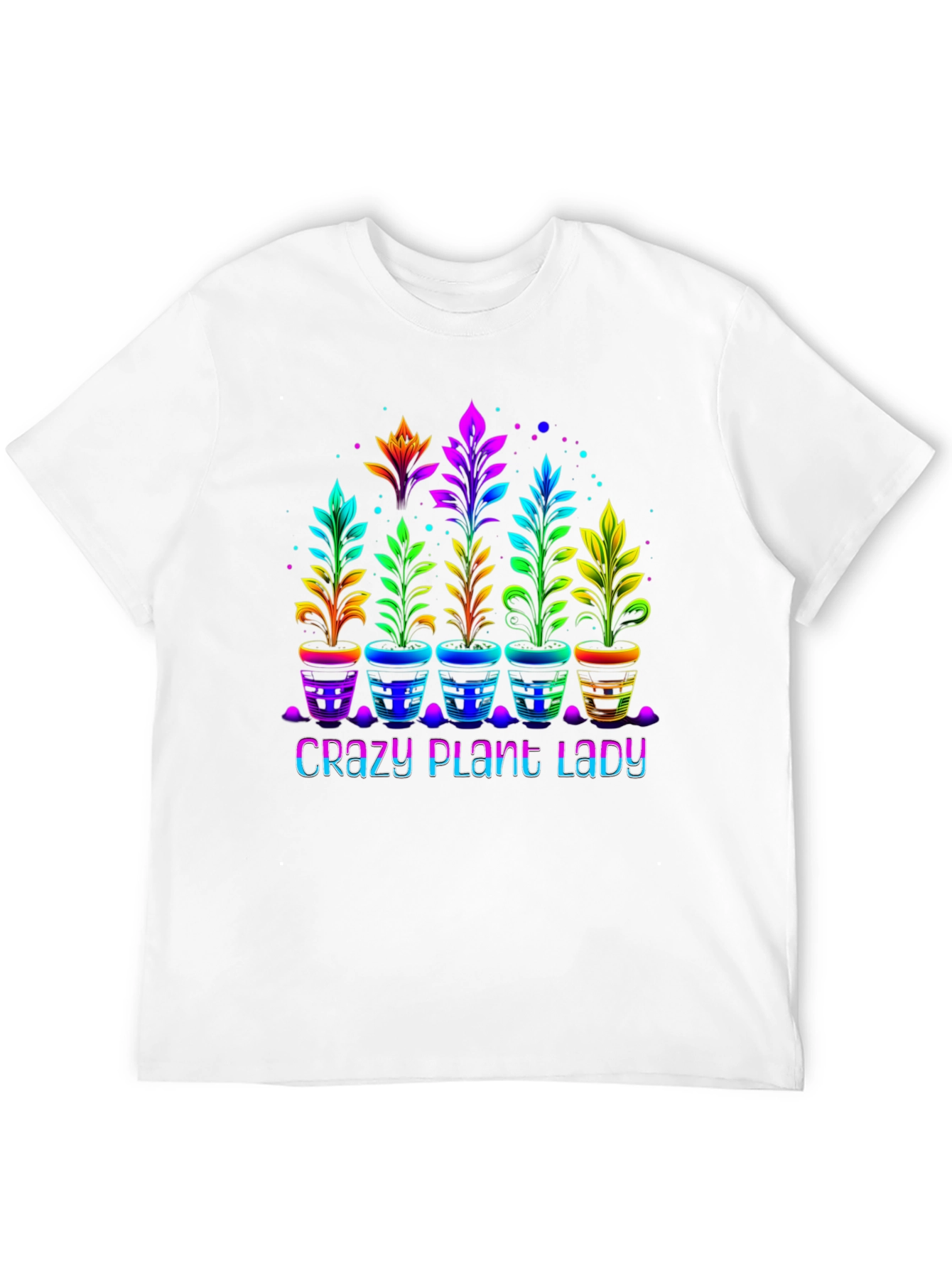 Crazy Plant Lady T-Shirt Floral Graphic Tee