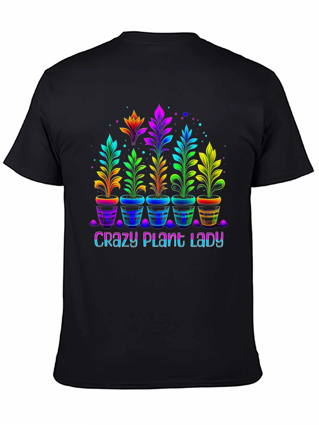 Crazy Plant Lady T-Shirt Floral Graphic Tee